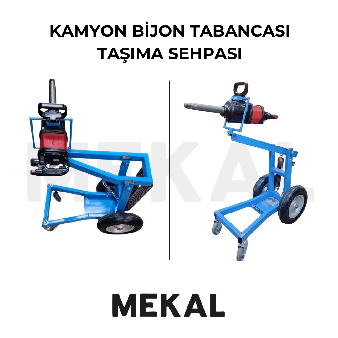 BAMEK Kamyon Bijon Tabancası Taşıma Sehpası