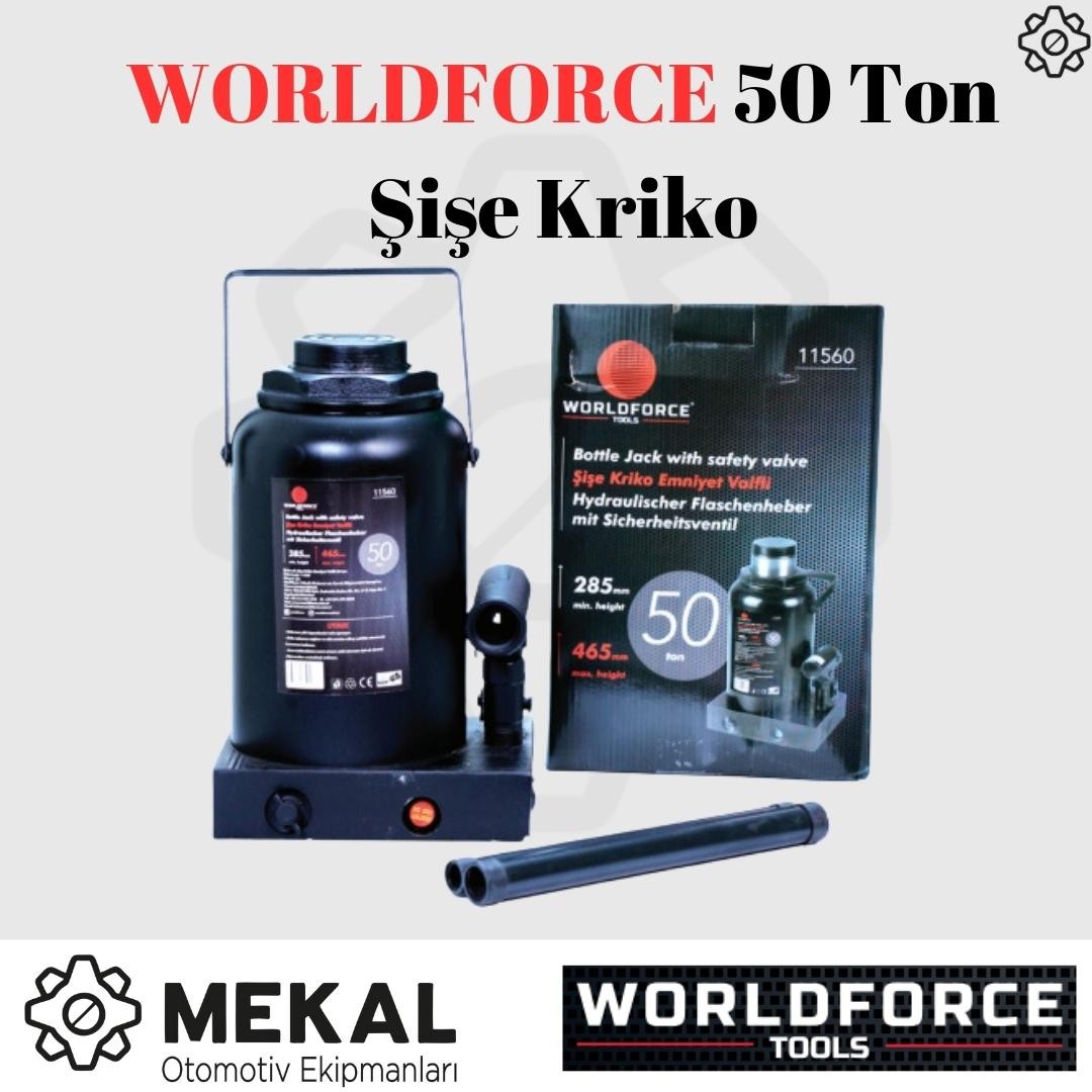 WORLDFORCE 50 Ton Şişe Kriko