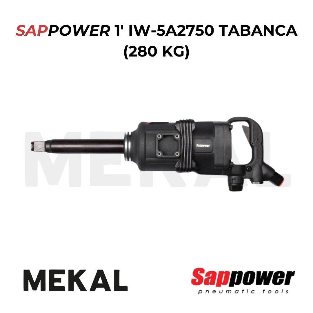 SAPPOWER 1" IW-5A2750 (280kg tork) Bijon Tabancası