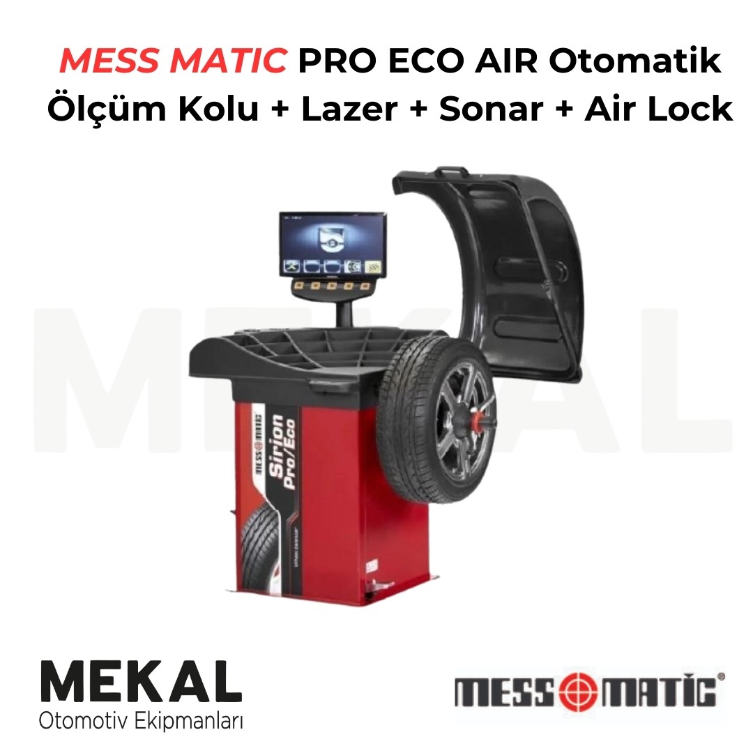 MESS MATIC PRO ECO AIR Otomatik Ölçüm Kolu + Lazer + Sonar + Air Lock Balans Makinesi