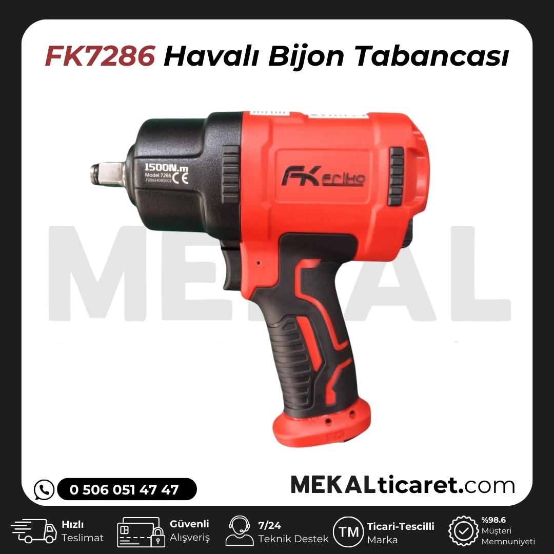 FK 7286 1500Nm Bijon Tabancası (Tork 150Kg)