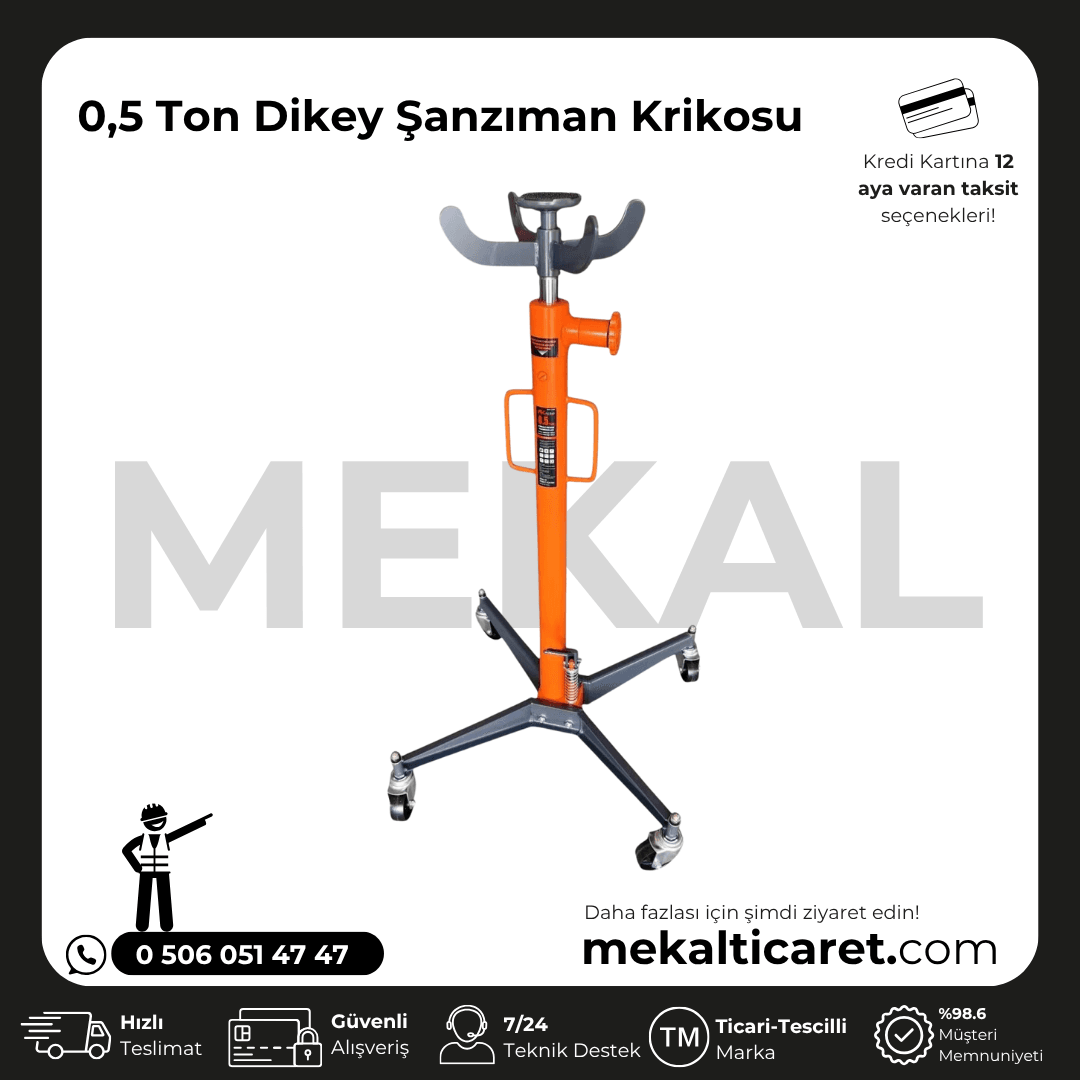 FK Friko 0.5 Ton Dikey Şanzıman Krikosu