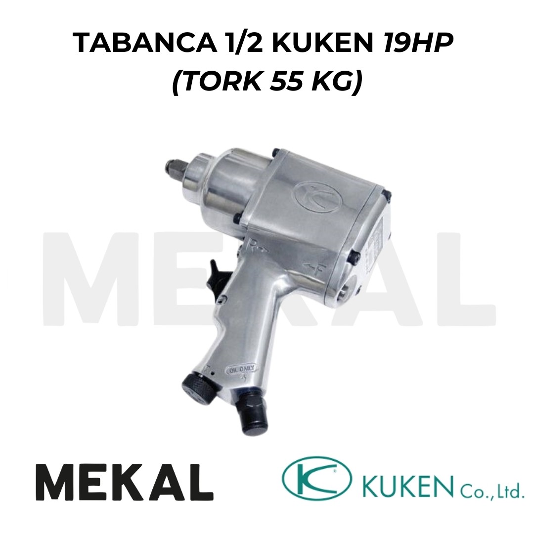 KUKEN 1/2 19Hp (55kg tork) Bijon Tabancası