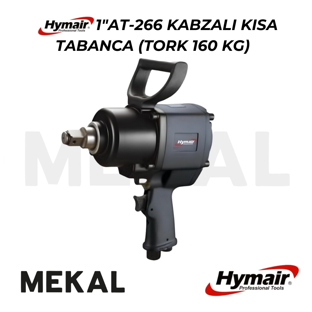 HYMAİR 1" AT-266 Kısa Kabzalı (160Kg Tork) Bijon Tabancası