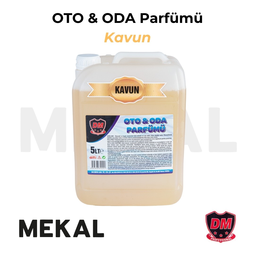 Kavun Esans Oto Parfümü - 5 Litre