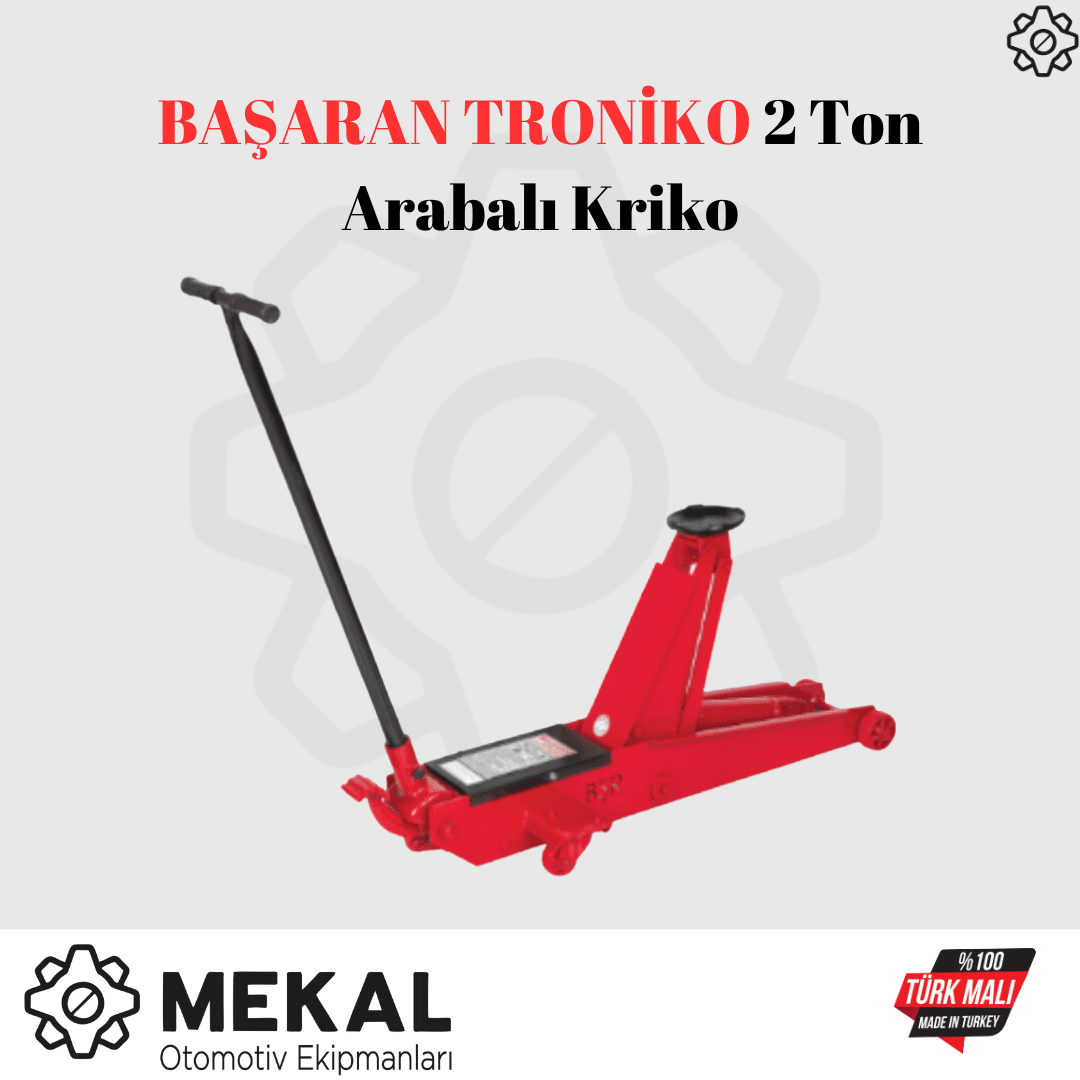 BAŞARAN Troniko 2 Ton Arabalı Kriko