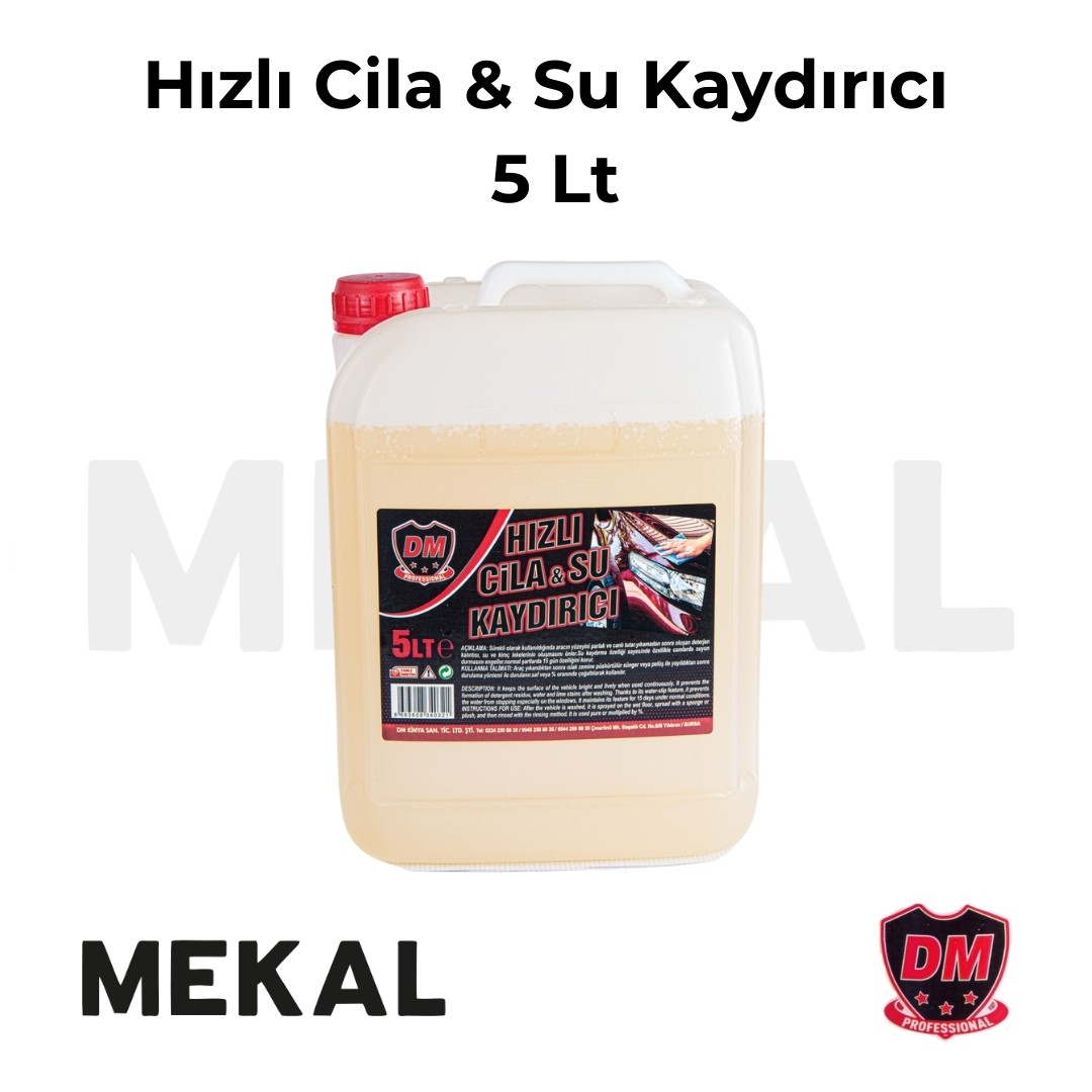 Hızlı Cila & Su Kaydırıcı - 5 Litre