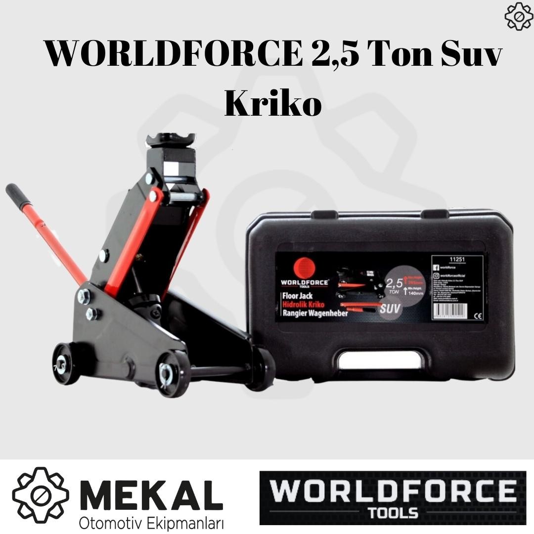 WORLDFORCE 2,5 Ton Suv Kriko