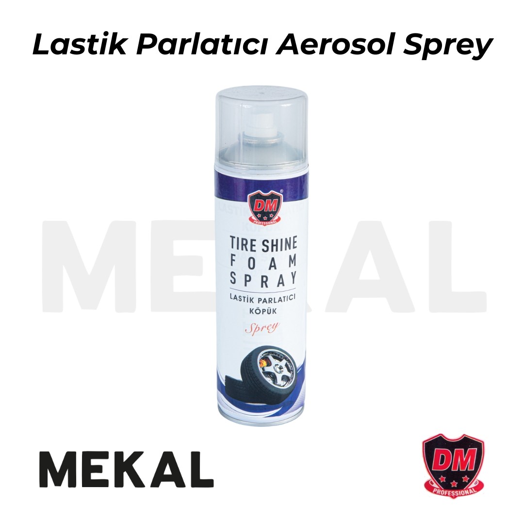 Lastik Parlatıcı Aerosol Sprey