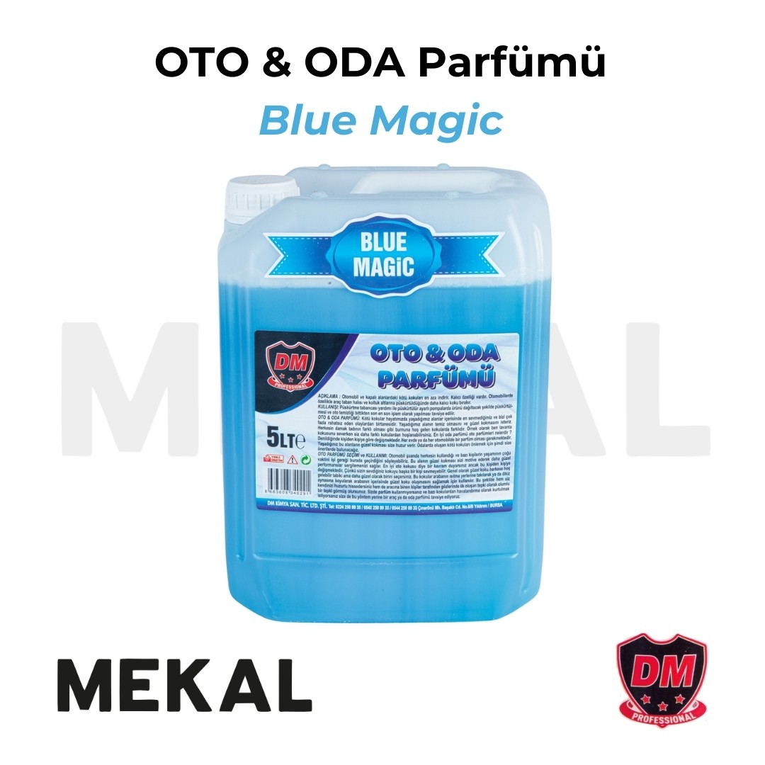 Blue Magic Esans Oto Parfümü - 5 Litre