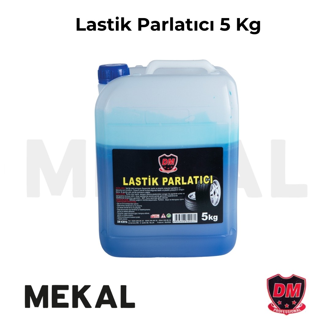 Lastik Parlatıcısı (Mavi)