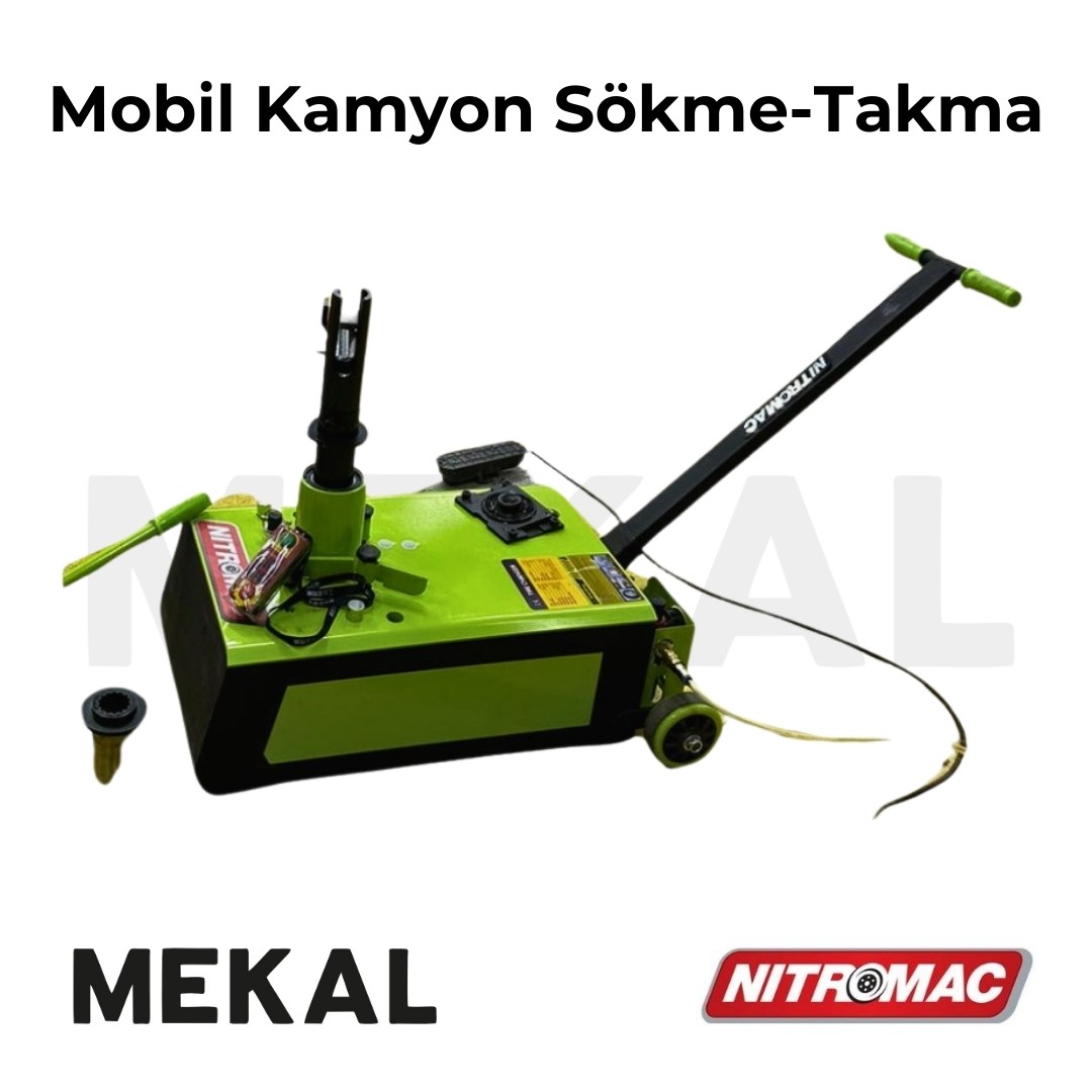 Nitromac 17,5''-22,5'' 8 Bar Seyyar Mobil Kamyon Sökme-Takma