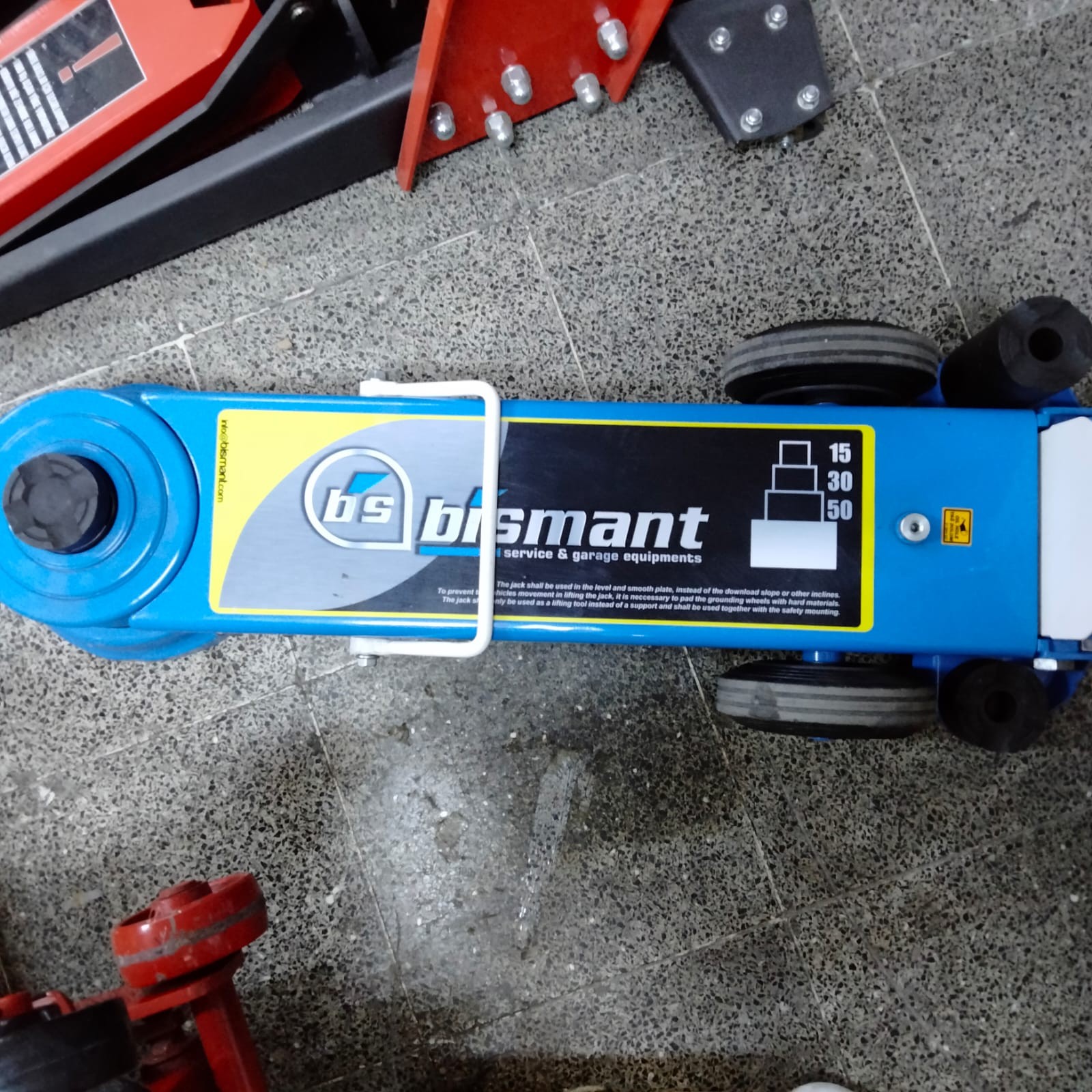 HP Jack Bismant 15-30-50 Ton Havalı Kriko