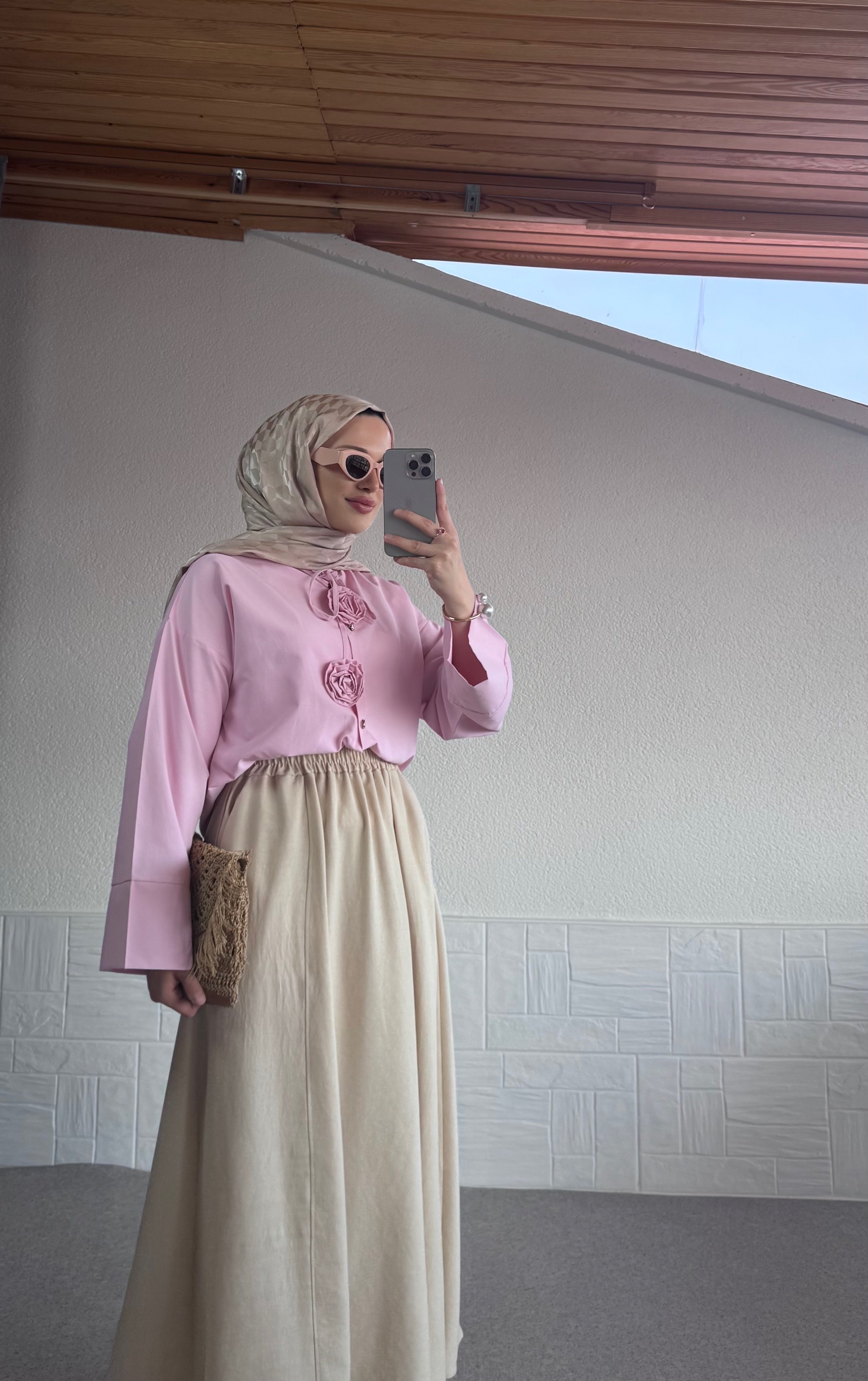 Rose Gömlek - Pembe