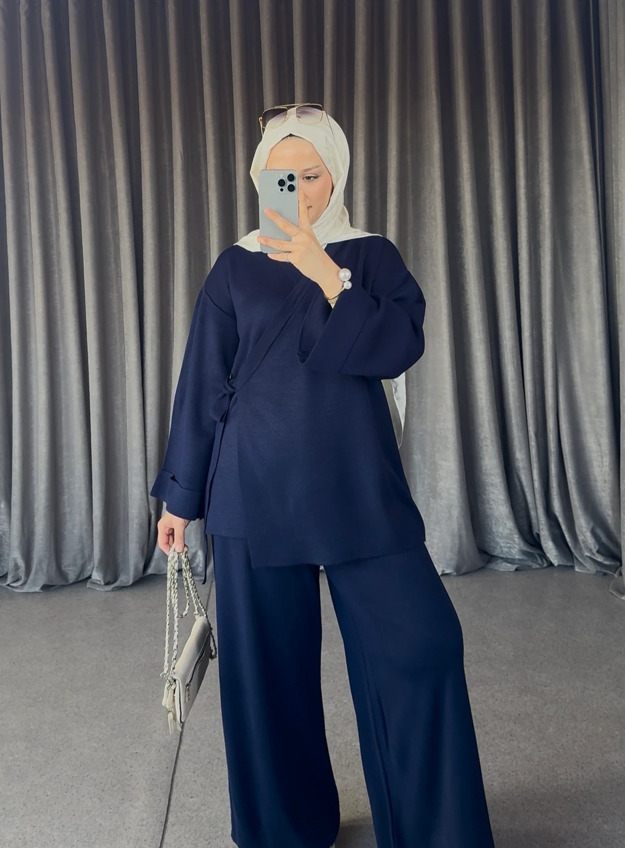 Triko İkili Takım - Lacivert 