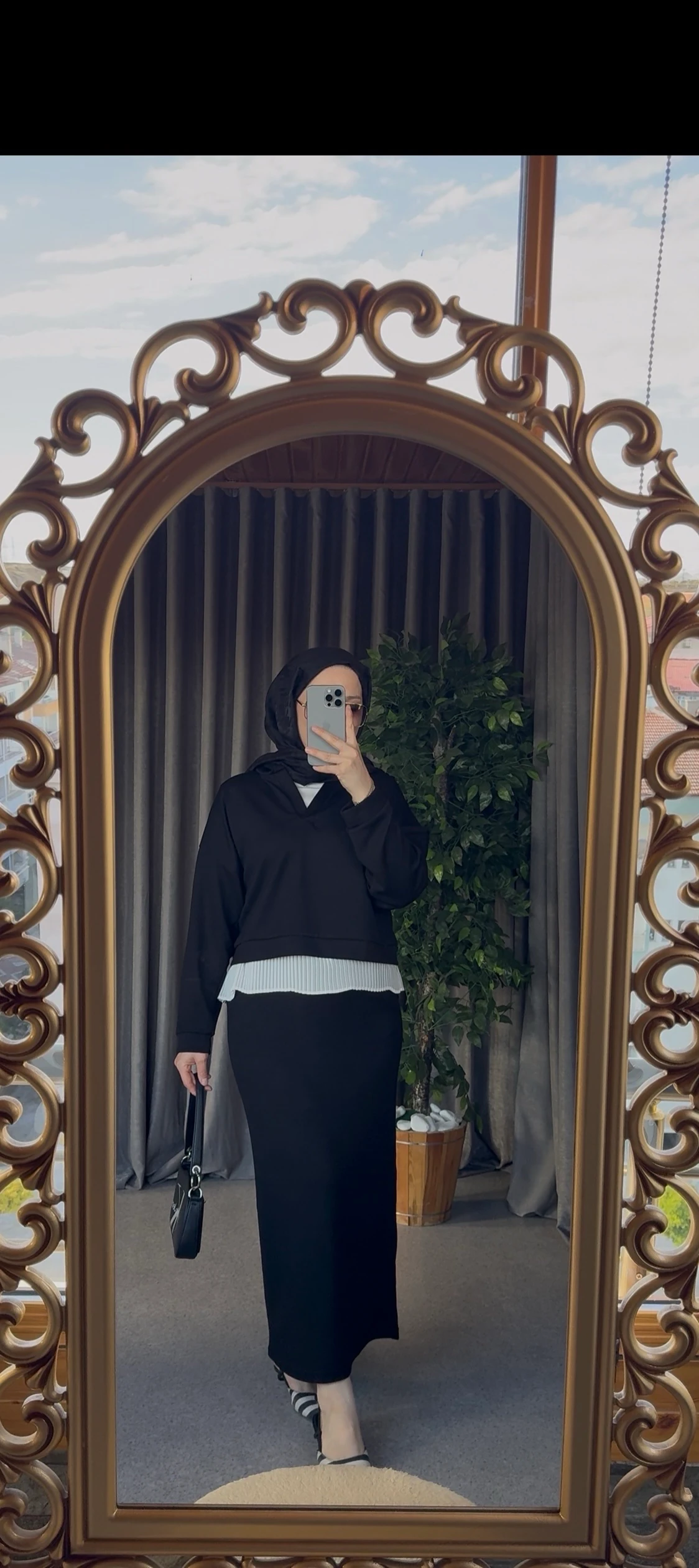 Oysho Etekli Takım - Siyah