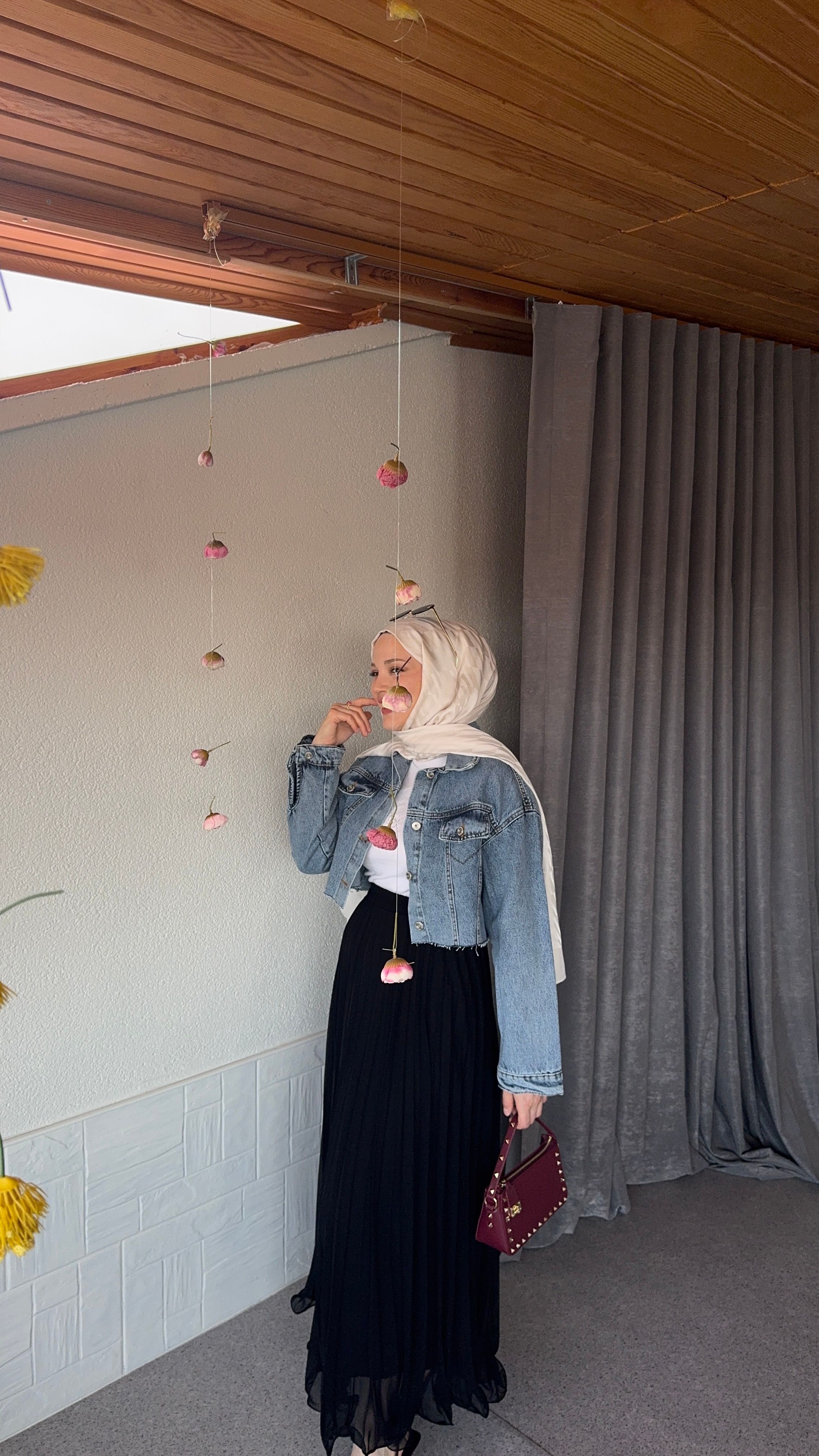 Pilisole Pinterest Etek - Siyah