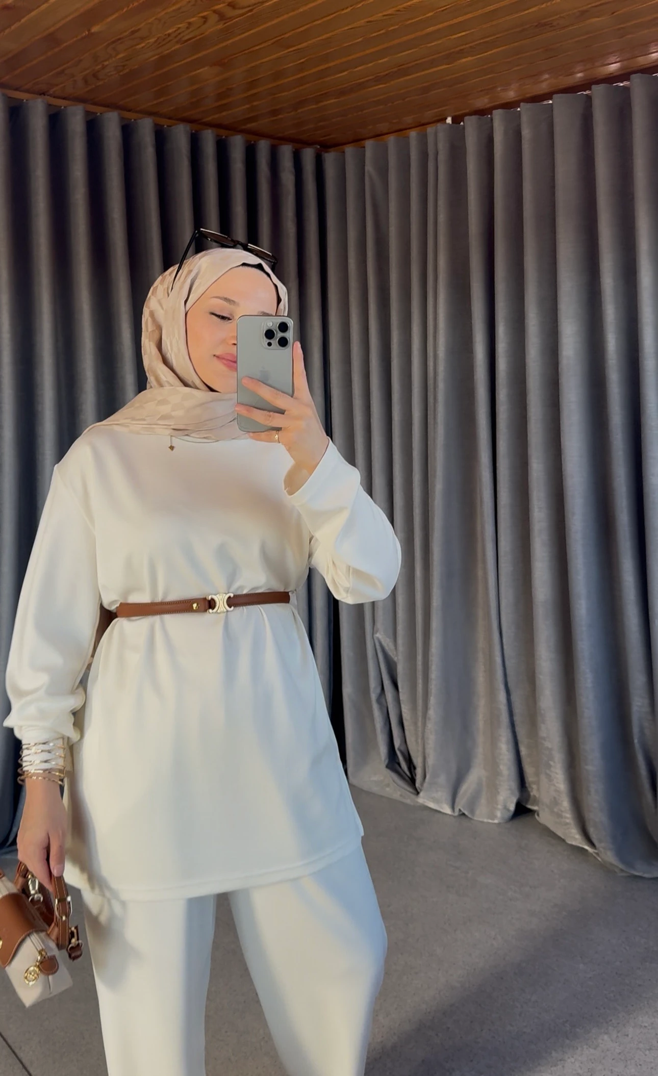 Helly Oysho Takım - Ekru