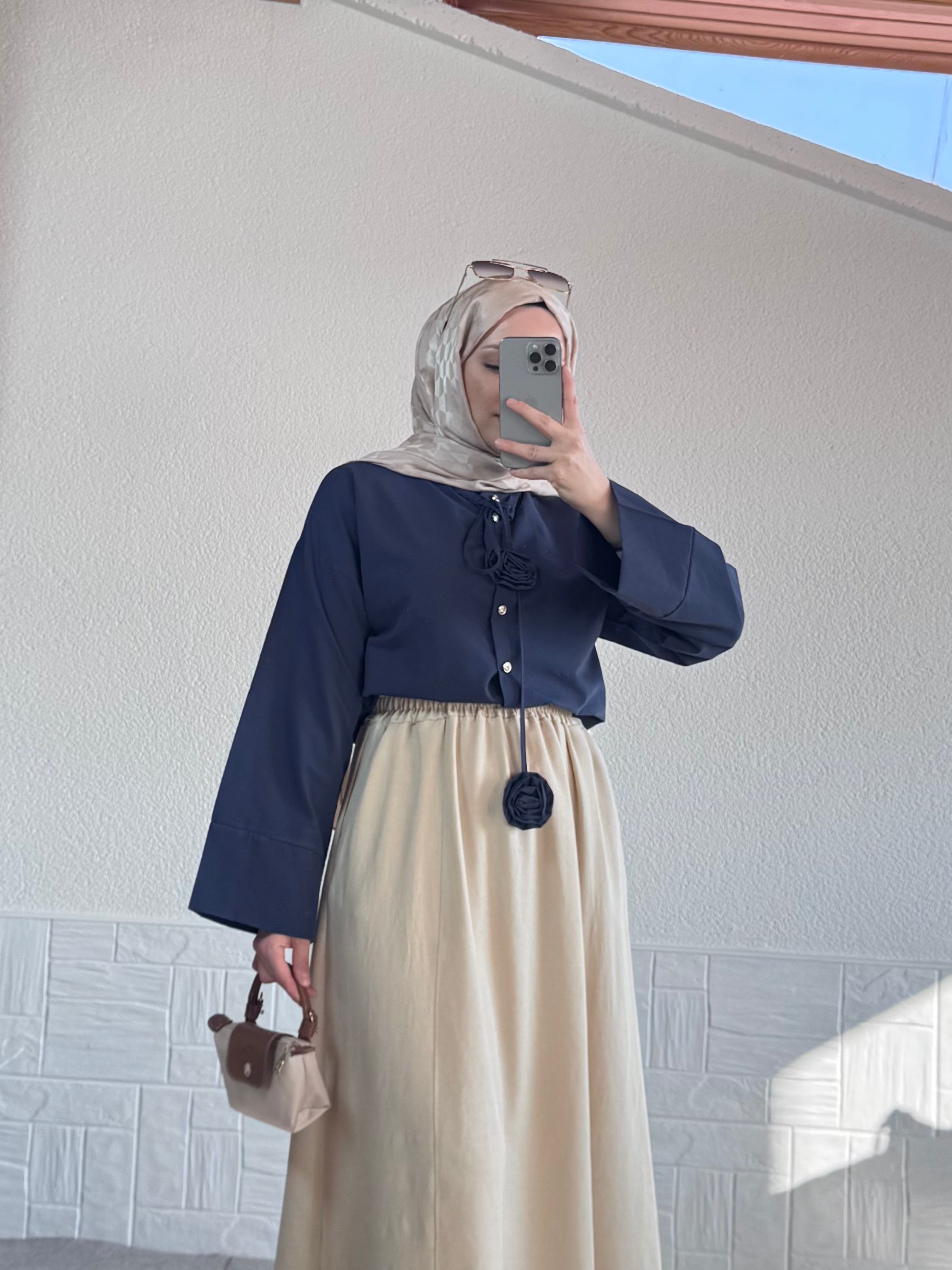 Rose Gömlek - Lacivert