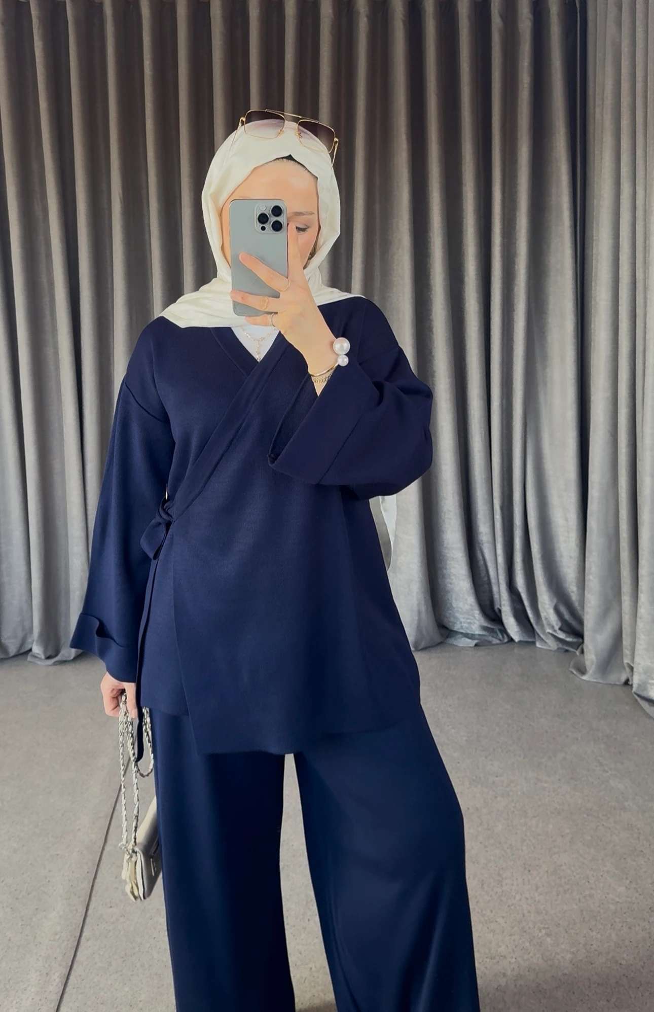 Triko İkili Takım - Lacivert 