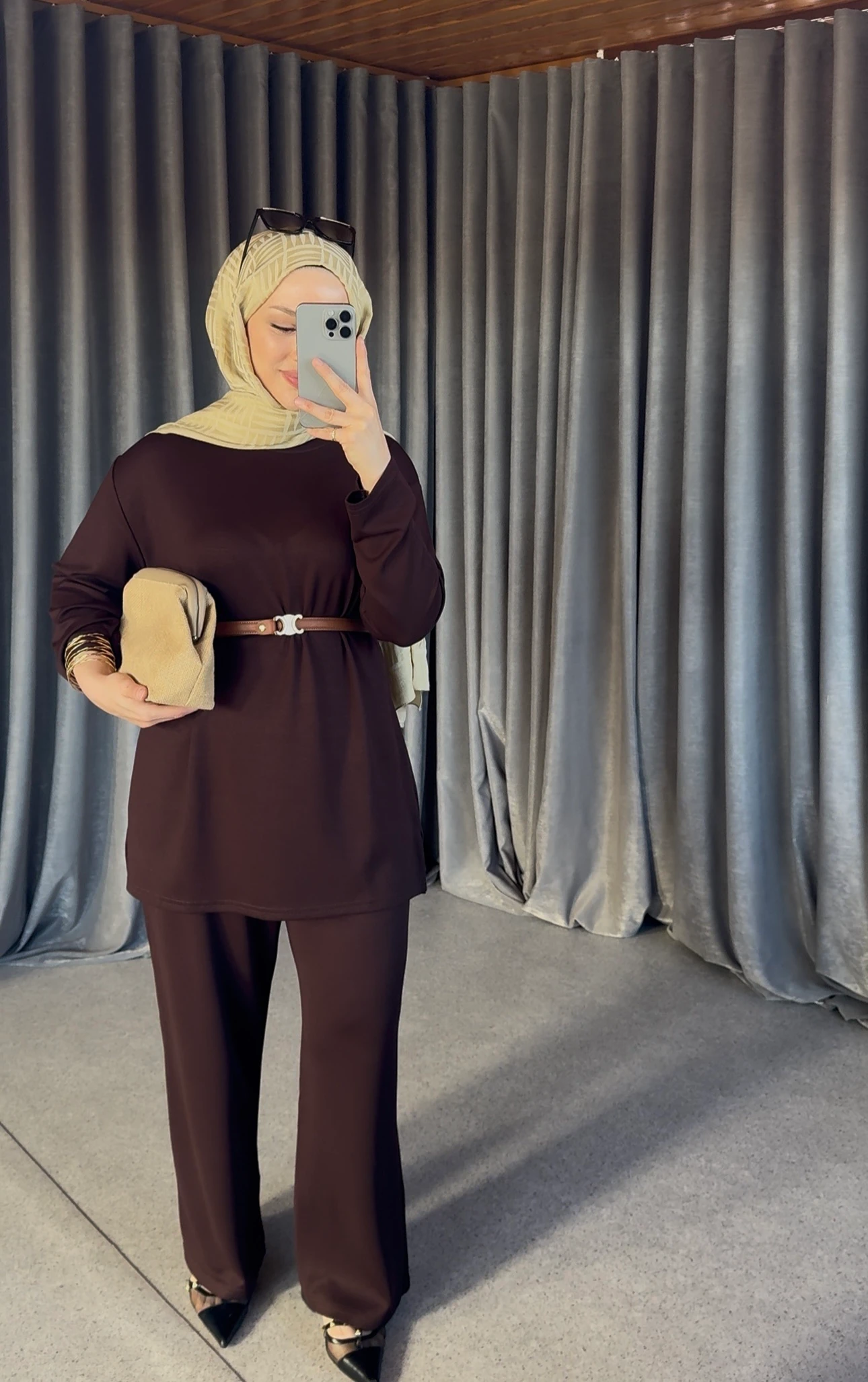 Helly Oysho Takım - Kahve