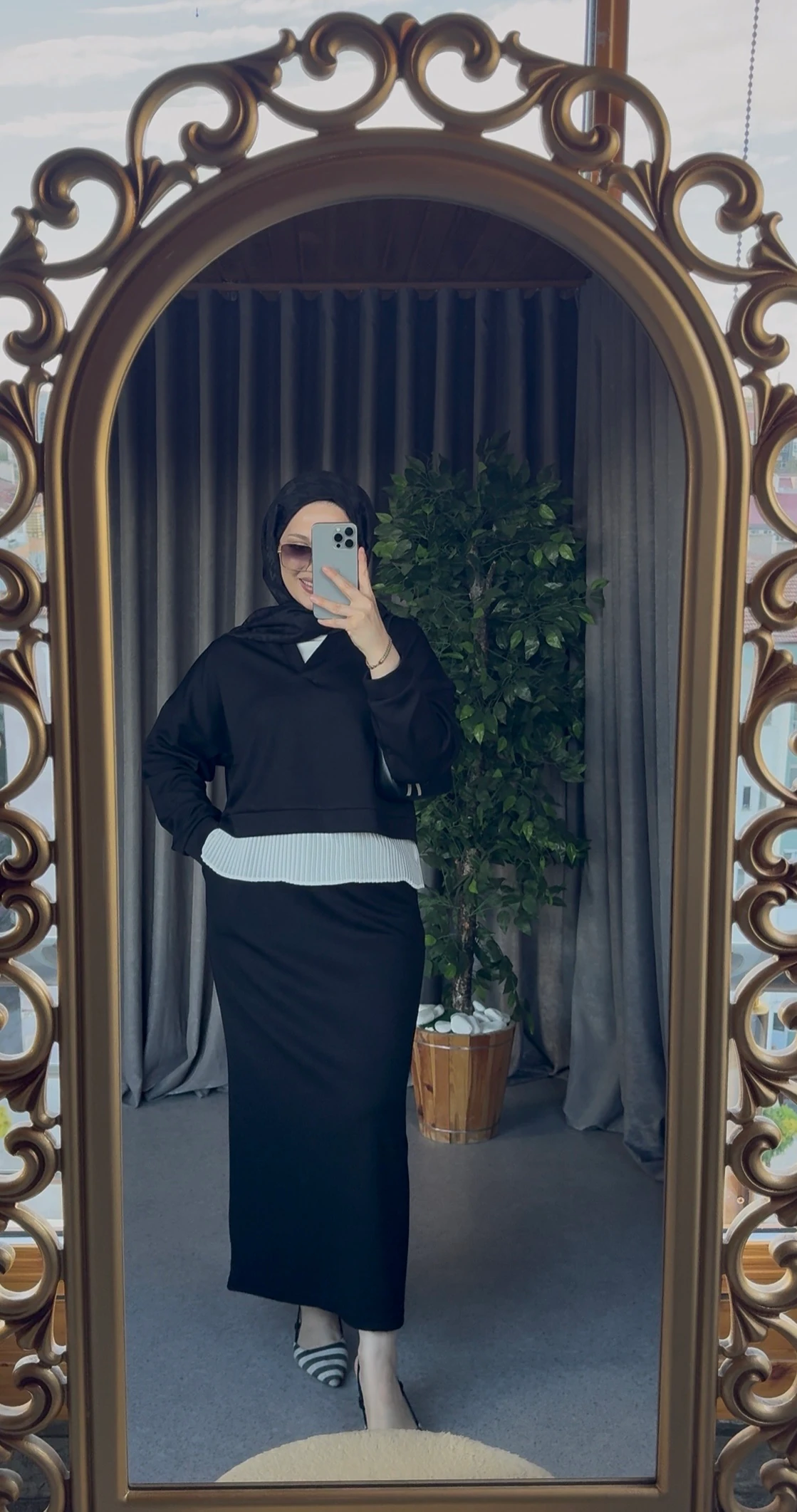 Oysho Etekli Takım - Siyah