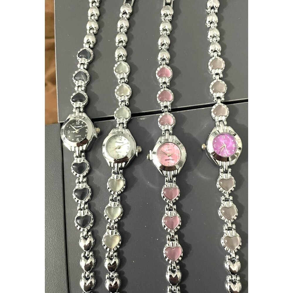 Pinterest Elegant Kalp saat | SİYAH