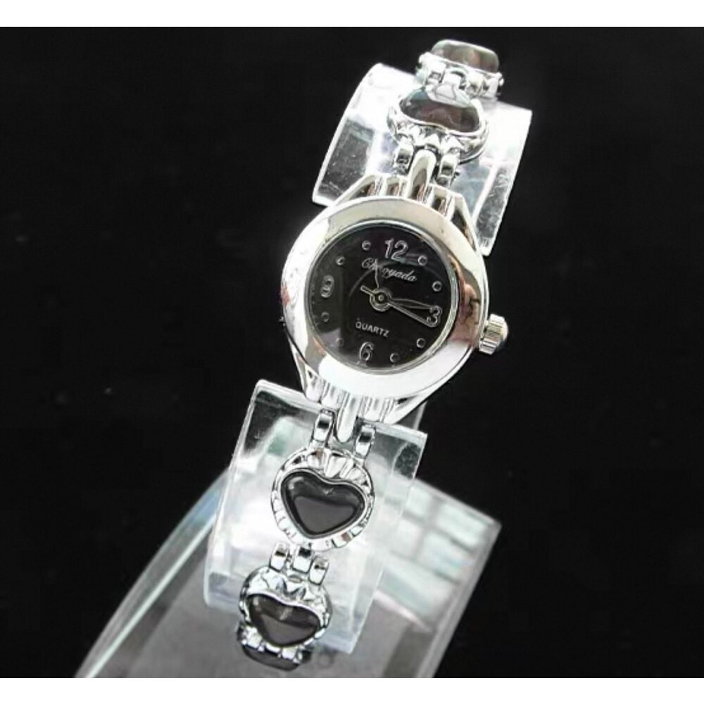 Pinterest Elegant Kalp saat | SİYAH