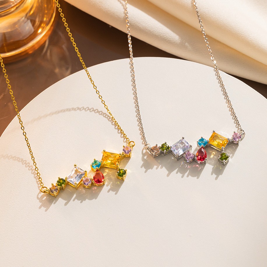 Candy Gema Kolye (Silver)