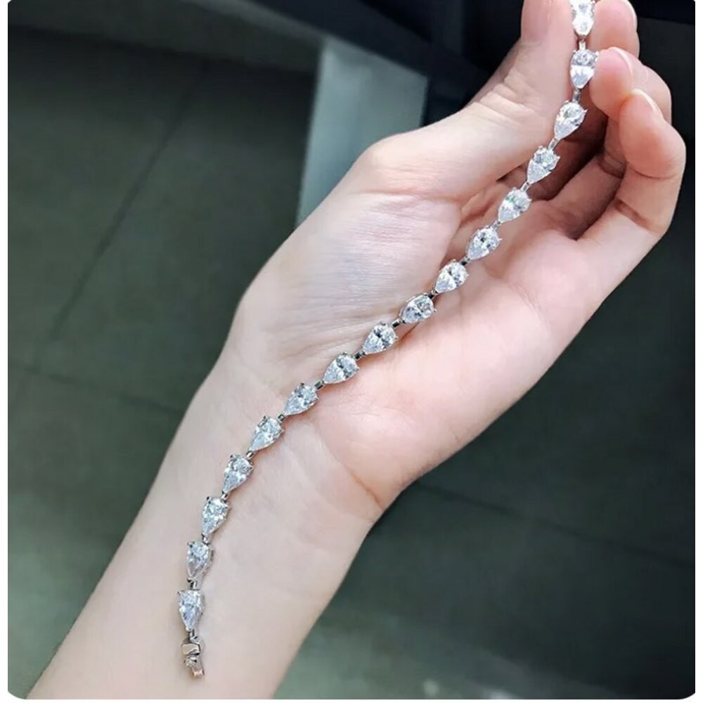 Zirkon taşlı bileklik