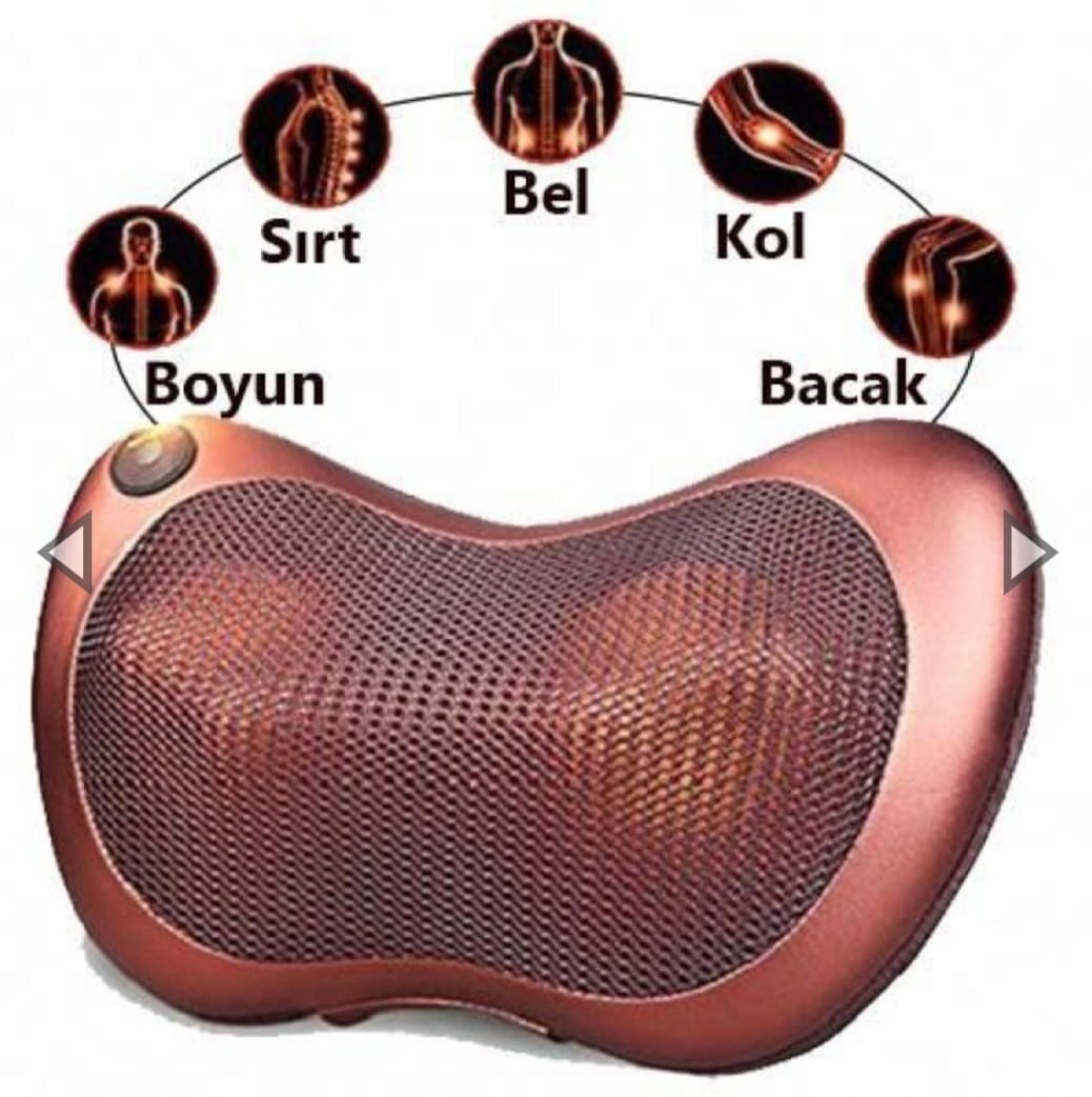 8 TOPLU OVMALI MASAJ YASTIĞI  AYAK BEL BOYUN SIRT  OMUZ MASAJ ALETİ
