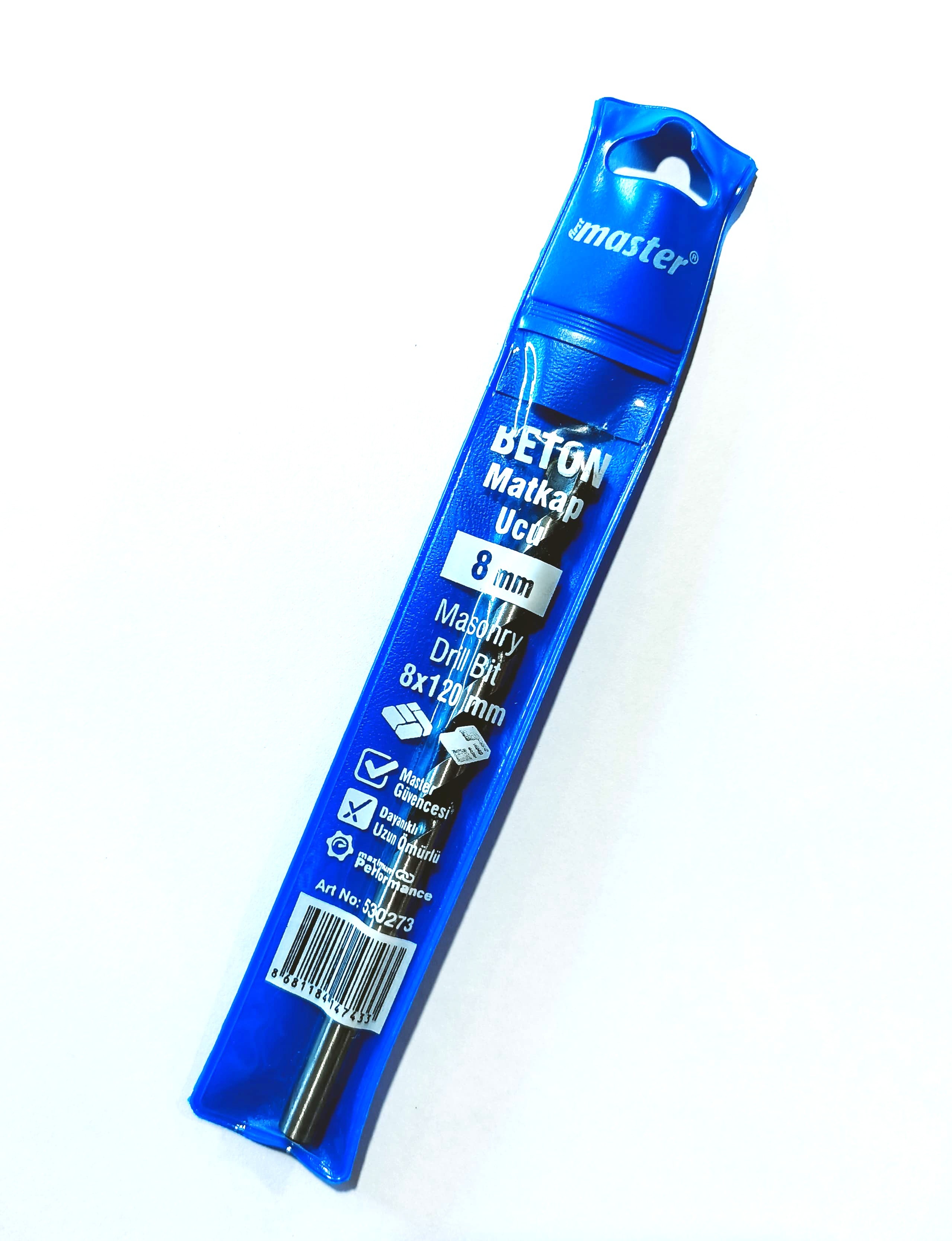 First Master Beton Matkap Ucu - 8mm (530273)