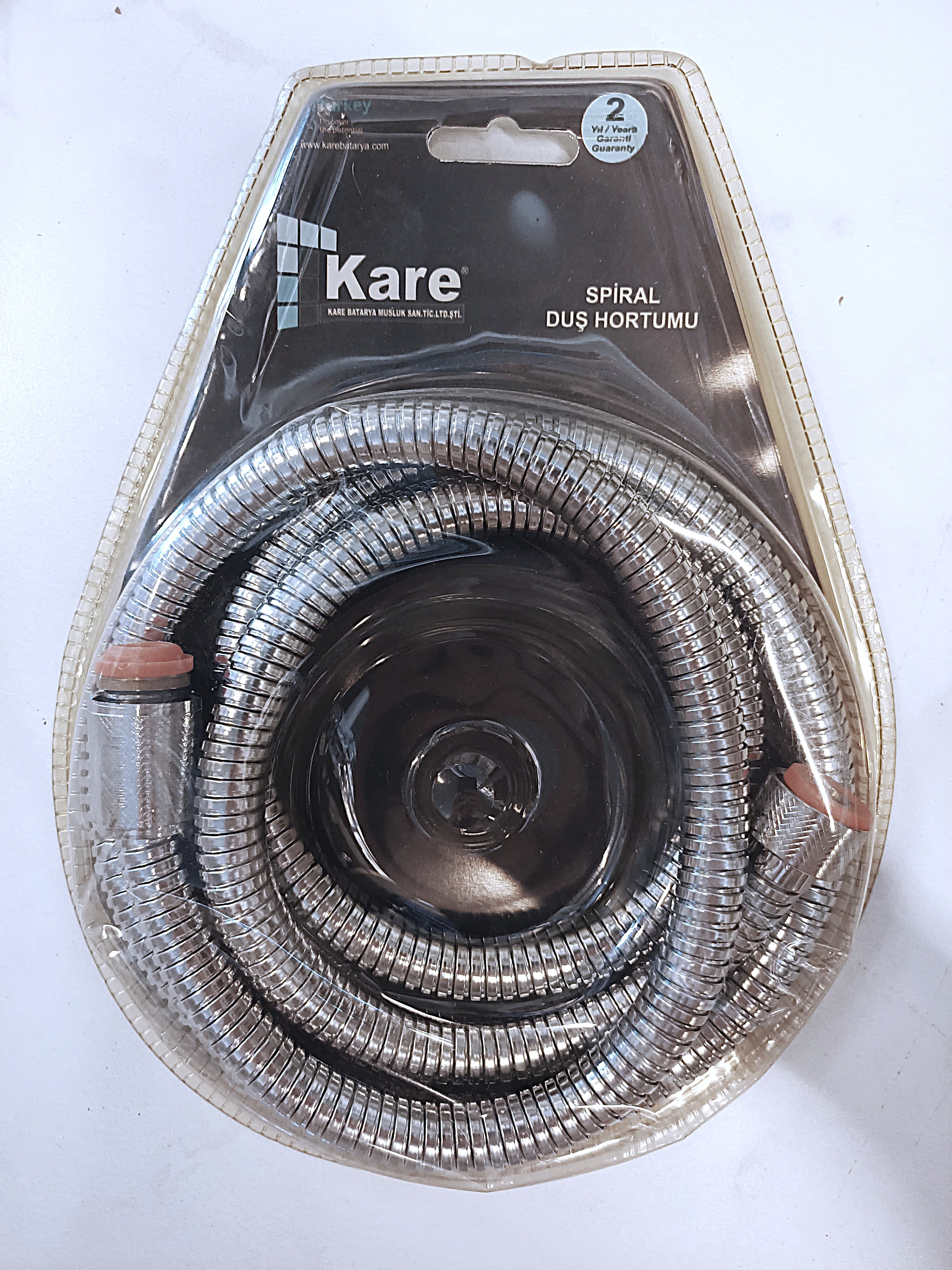 Kare Spiral Duş Hortumu