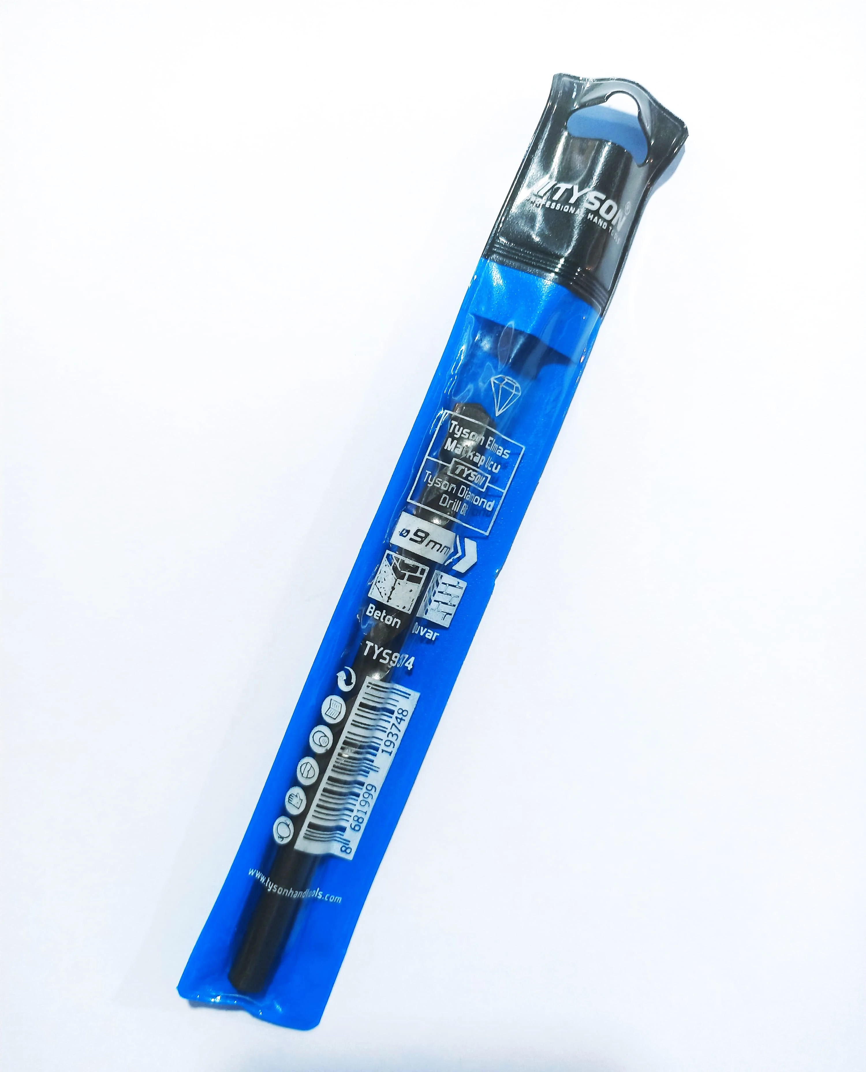 TYSON Elmas Matkap Ucu 9mm   TYS9374