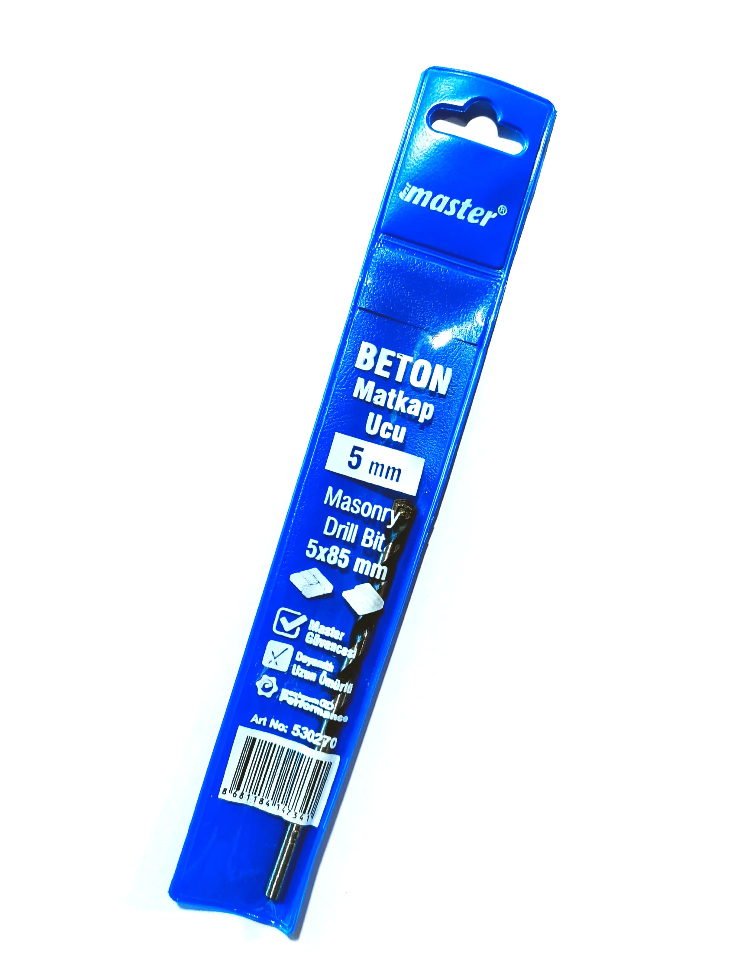 First Master Beton Matkap Ucu - 5mm (530270)