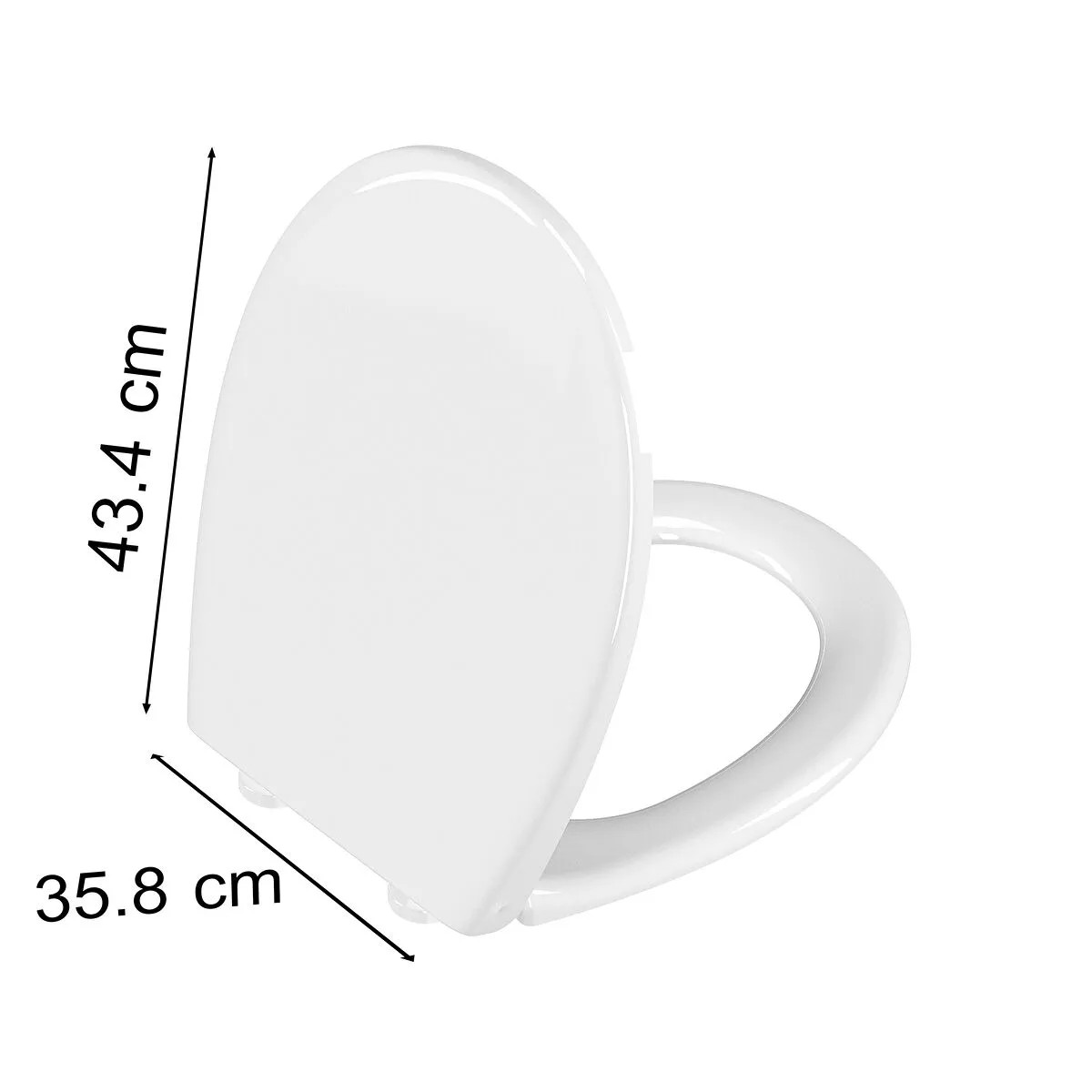 Vitra Yavaş Kapanır Klozet Kapağı (Model 1) 358x426mm
