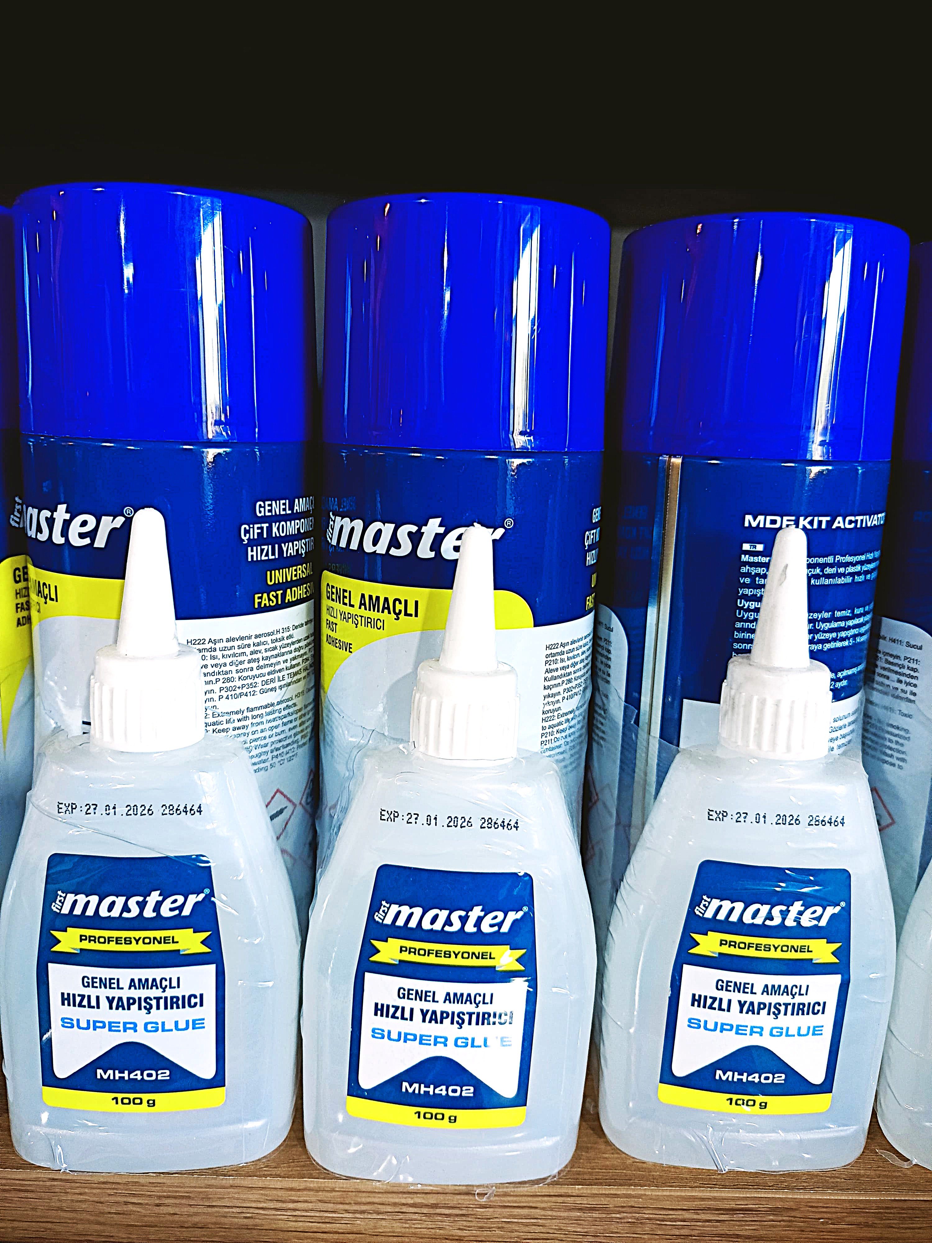 First Master Genel Amaçlı Hızlı Yapıştırıcı - 400ml+100gr (510622)