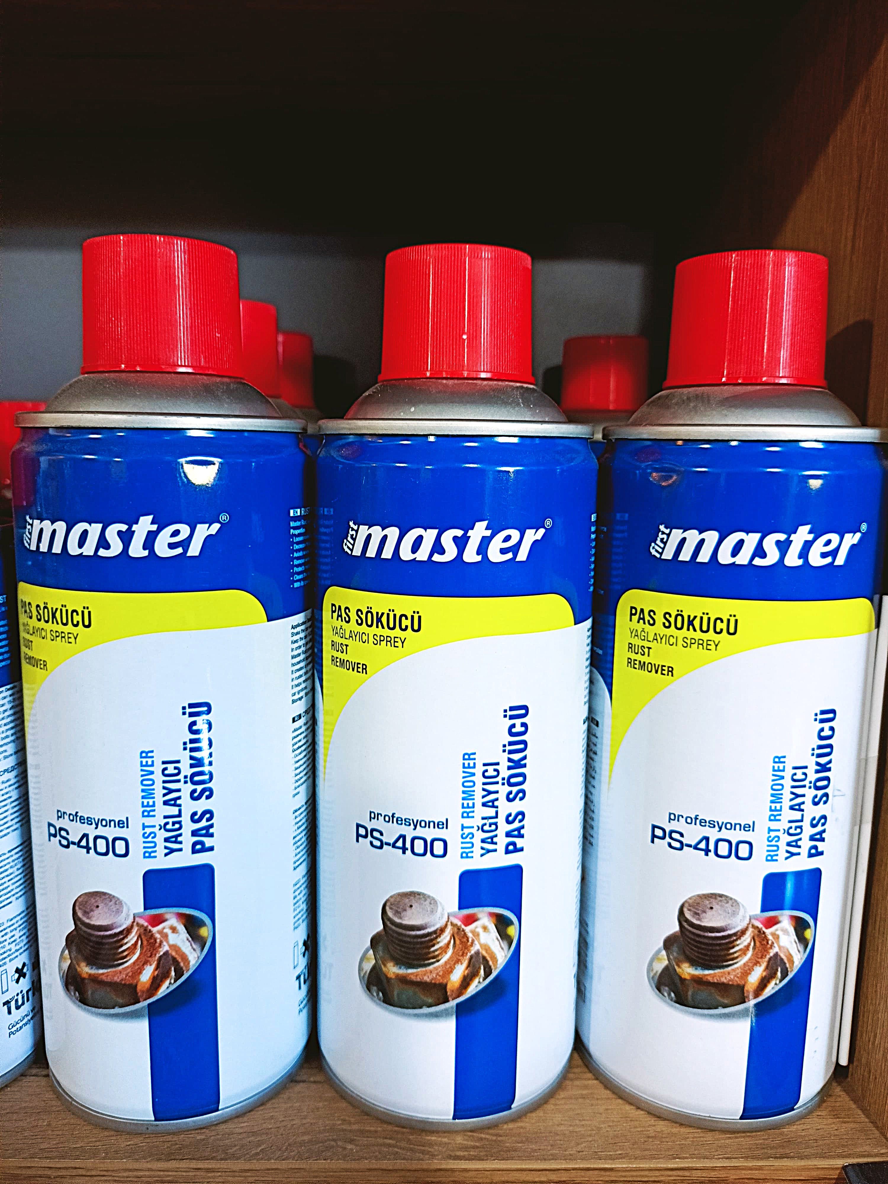 First Master Yağlayıcı Pas Sökücü - 400ml / 200ml Seçenekleriyle