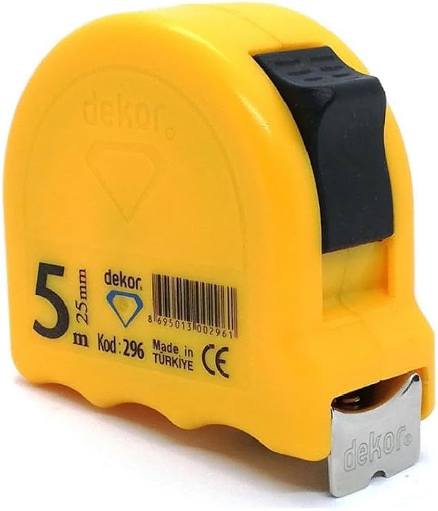 Dekor Şerit Metre - 5m / 8m / 10m 