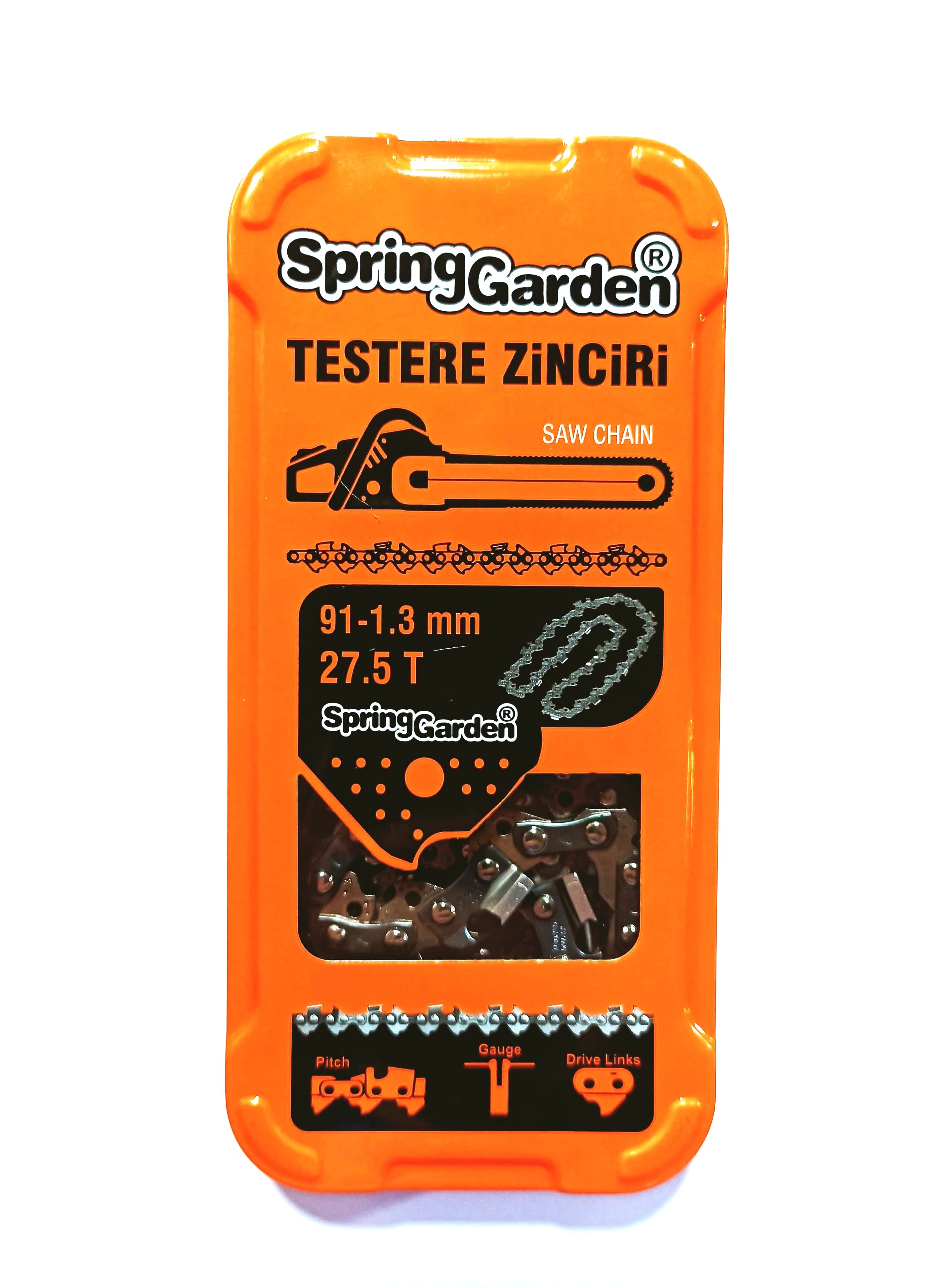 Spring Garden Testere Zinciri  91-1,3mm  (27,5T / 28T / 28,5T)