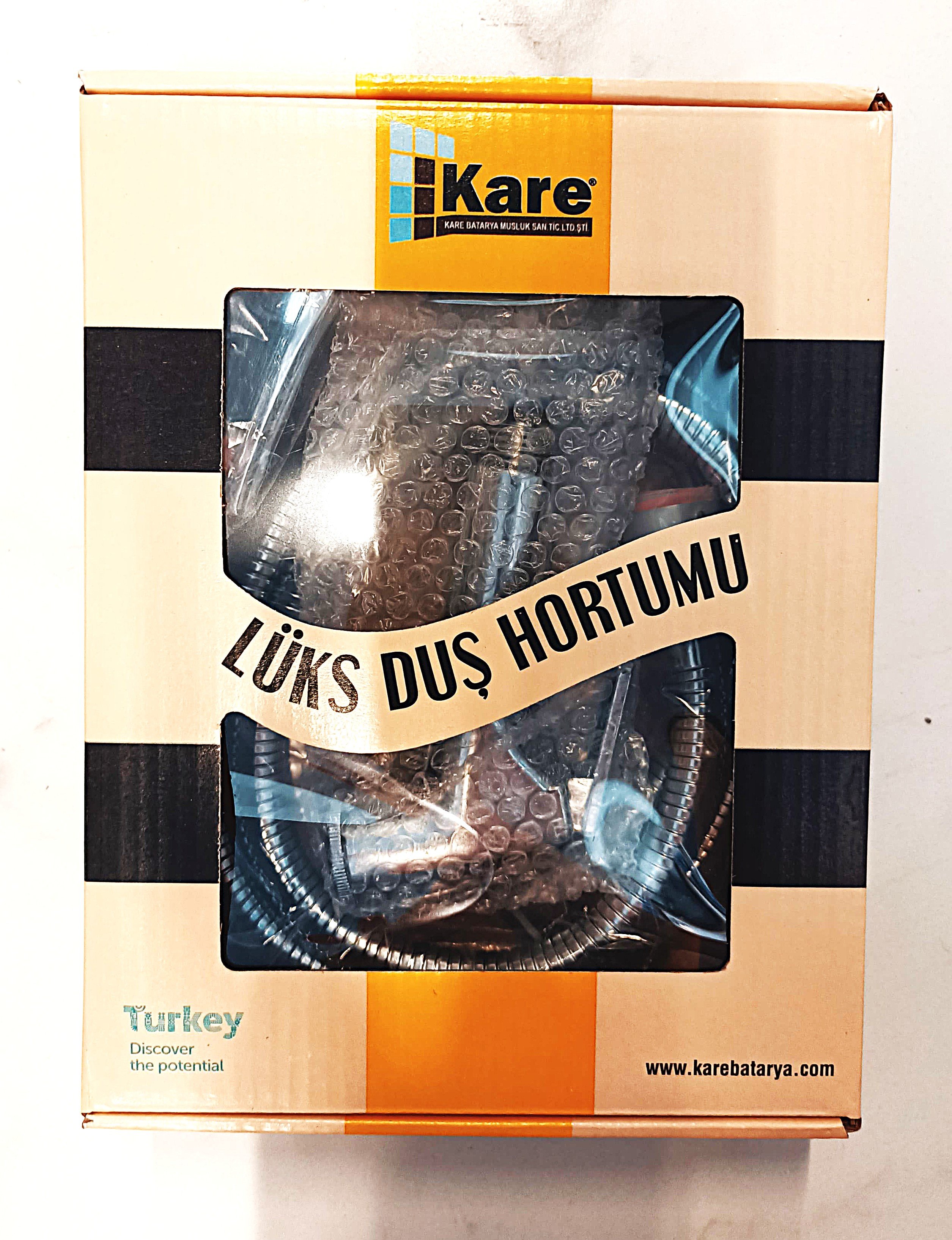 Kare Lüks Duş Hortumu / Taharetmatik El Duşu