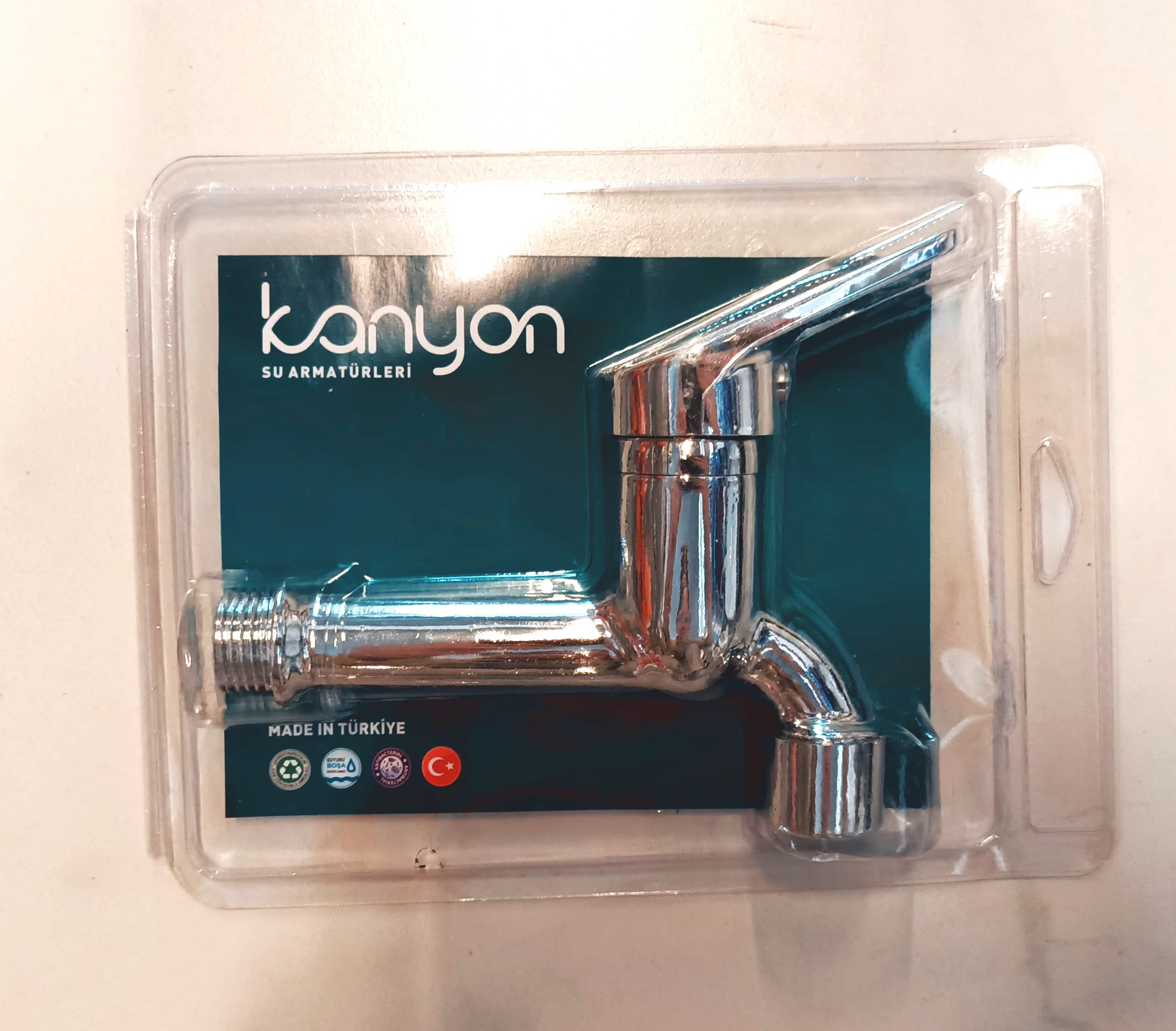 Kanyon Su Armatür Aç-Kapa Musluk