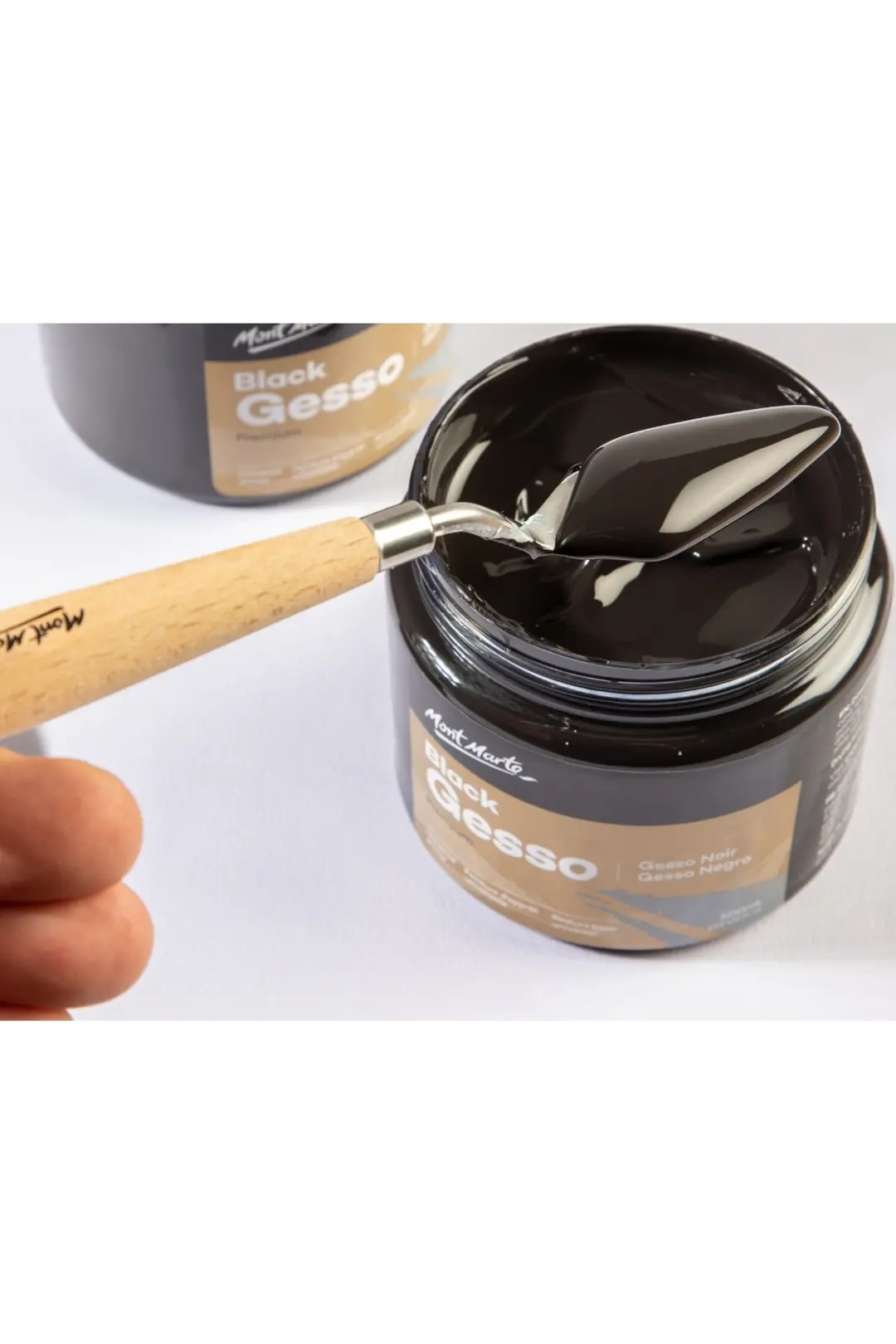 Premium Siyah Gesso 500ml