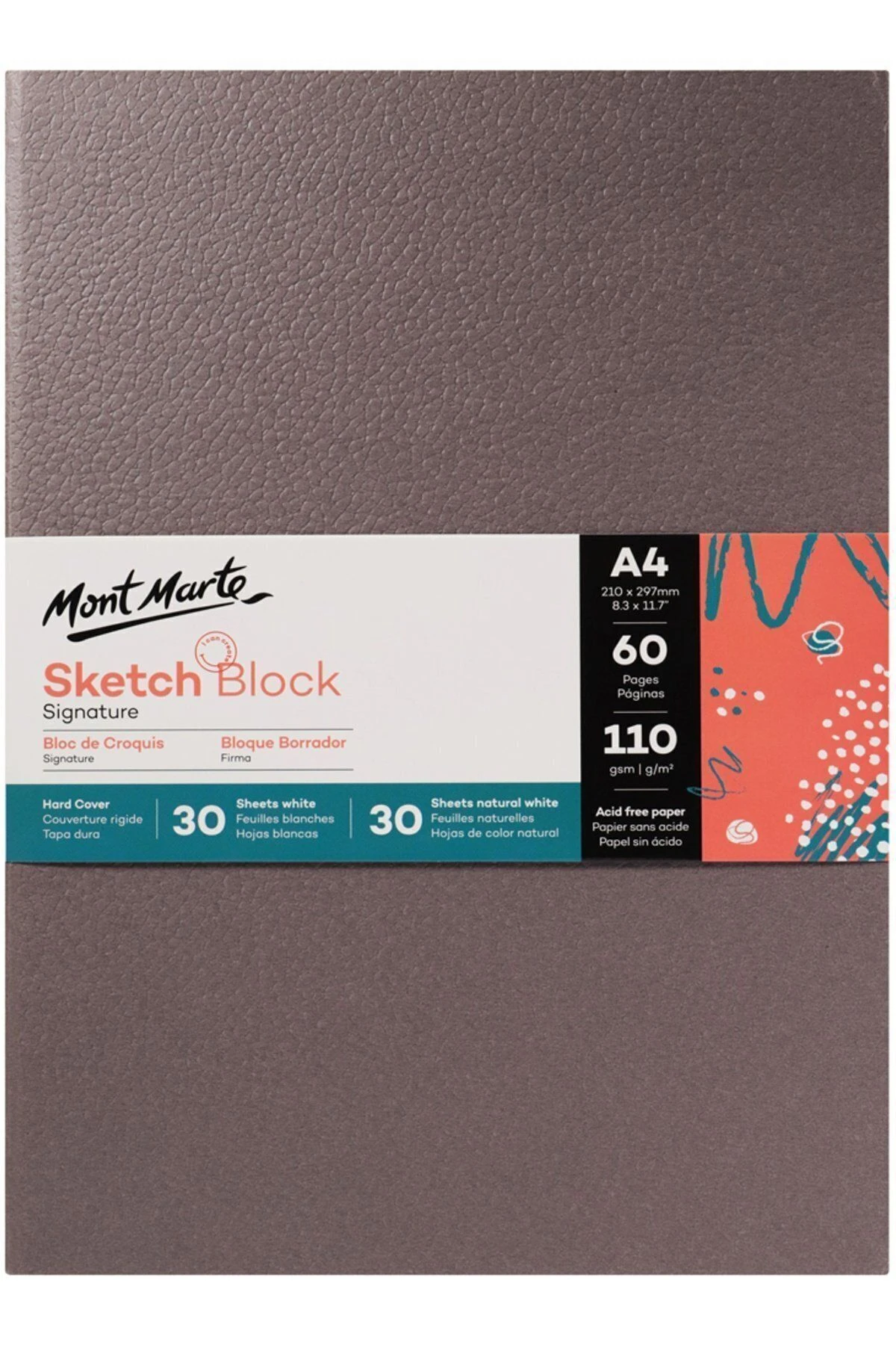MM Eskiz Blok Sert Kapak Signature A4 60 Sayfa
