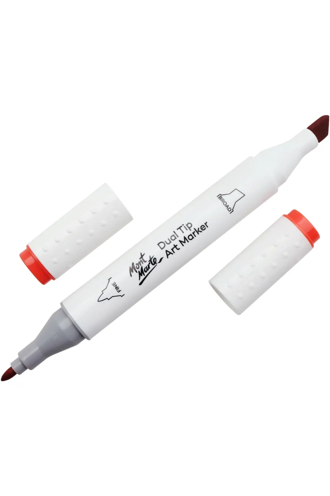 Çift Uçlu Marker Premium - Vermilion R1