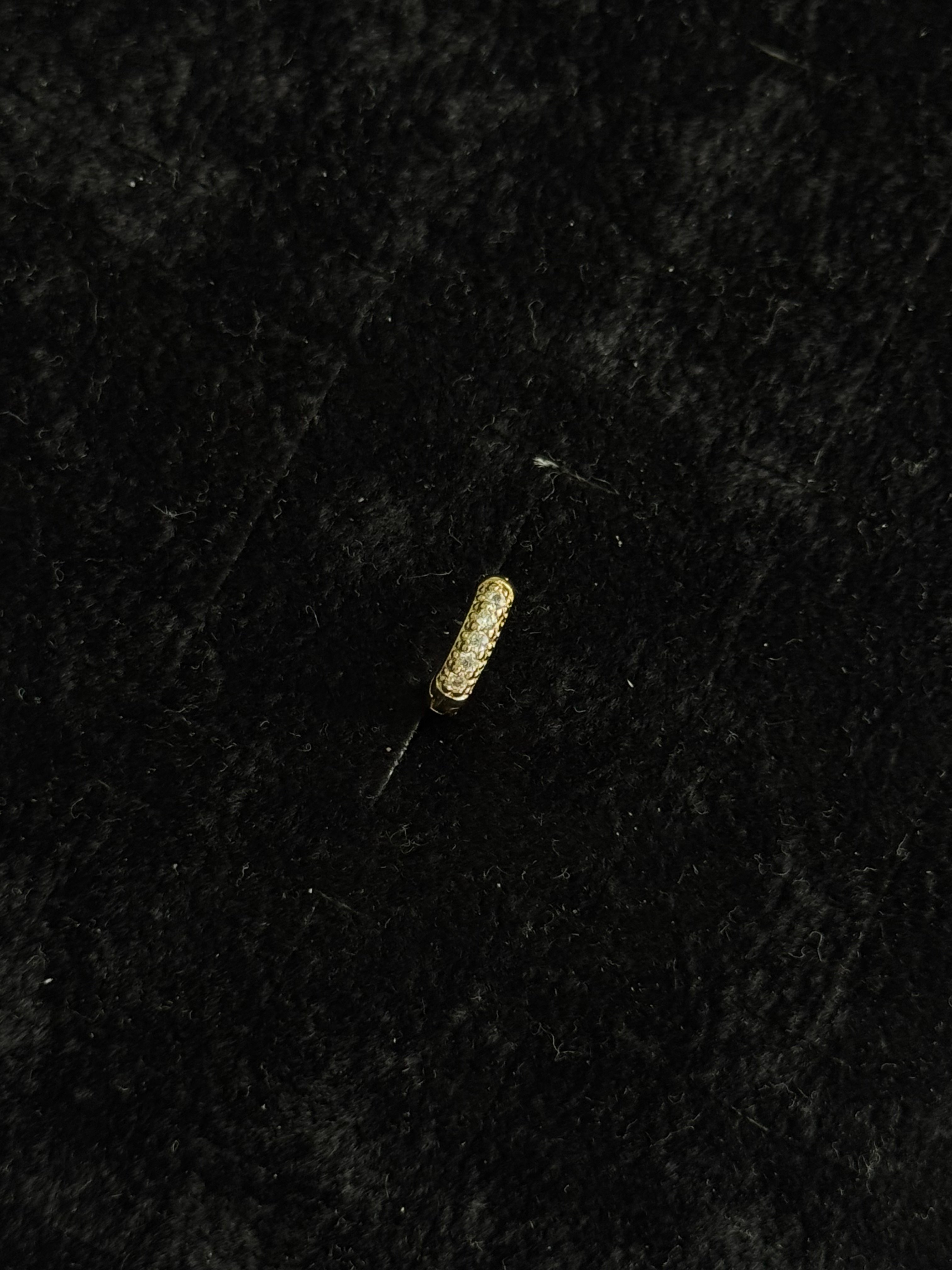 Halka Gold Zirkon Tragus Küpe