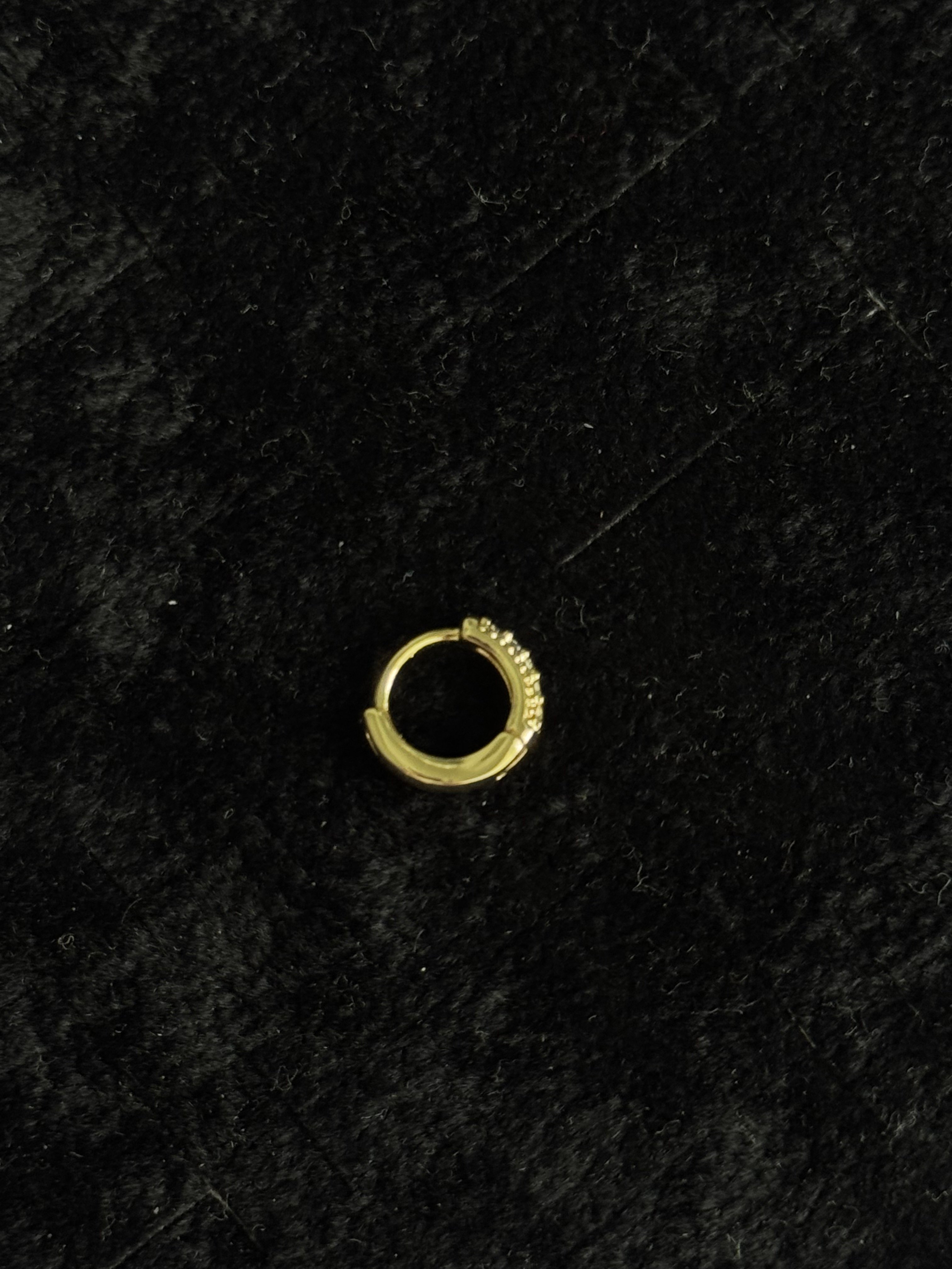 Halka Gold Zirkon Tragus Küpe