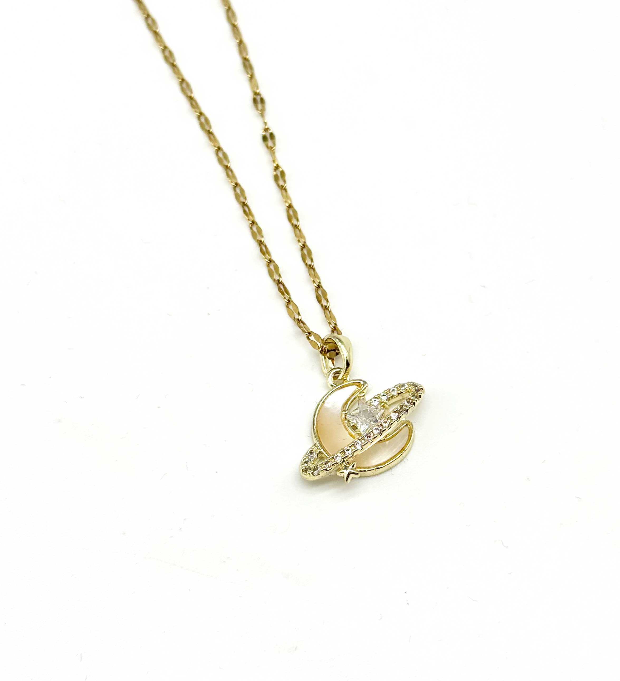 Ay İçinde Yıldız Kolye – 316L Cerrahi Çelik