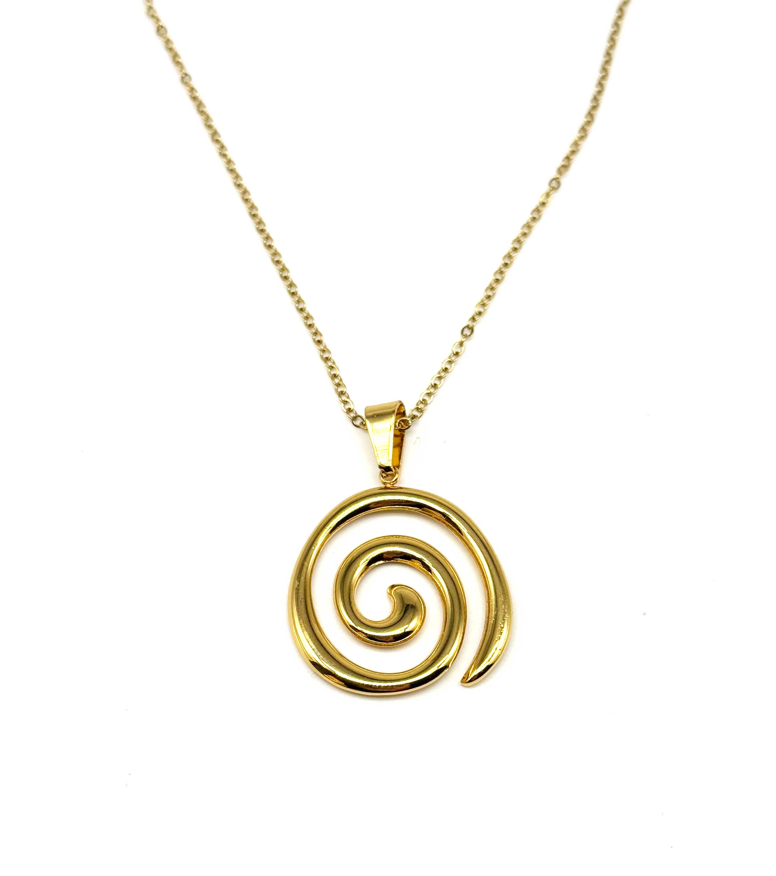 Spiral Kolye – 316L Cerrahi Çelik