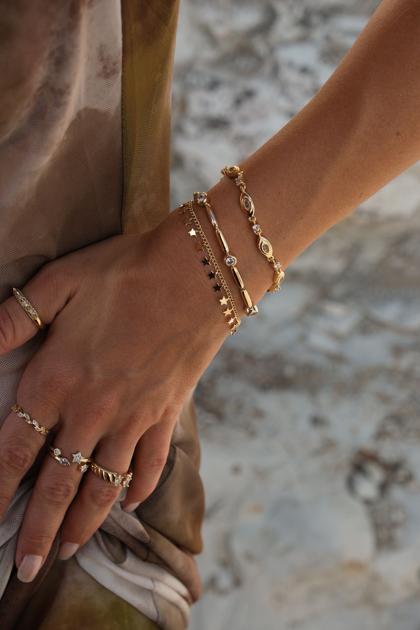 Multi Star Bracelet